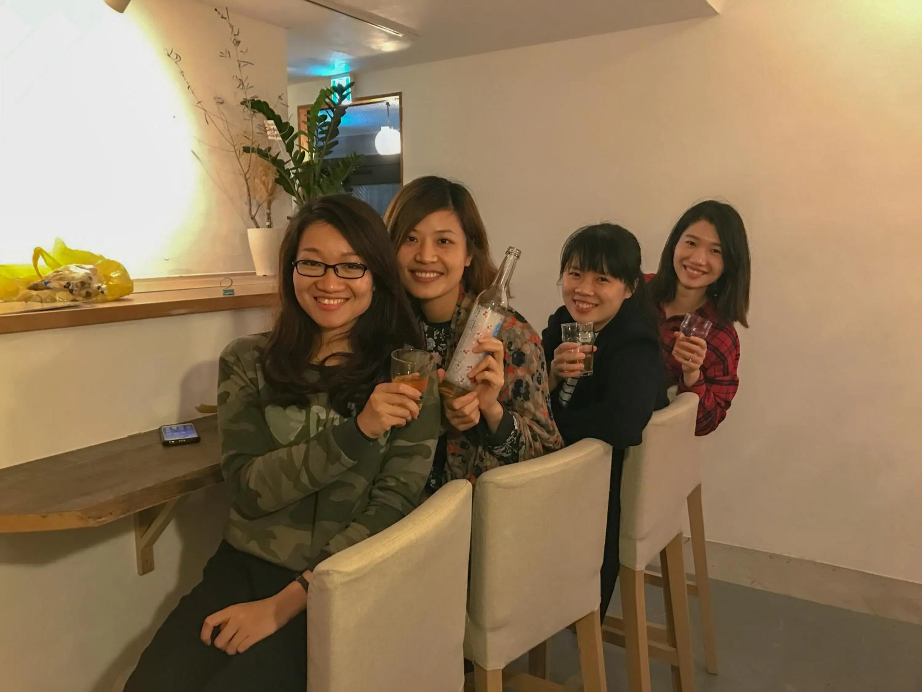 People in plumhostel