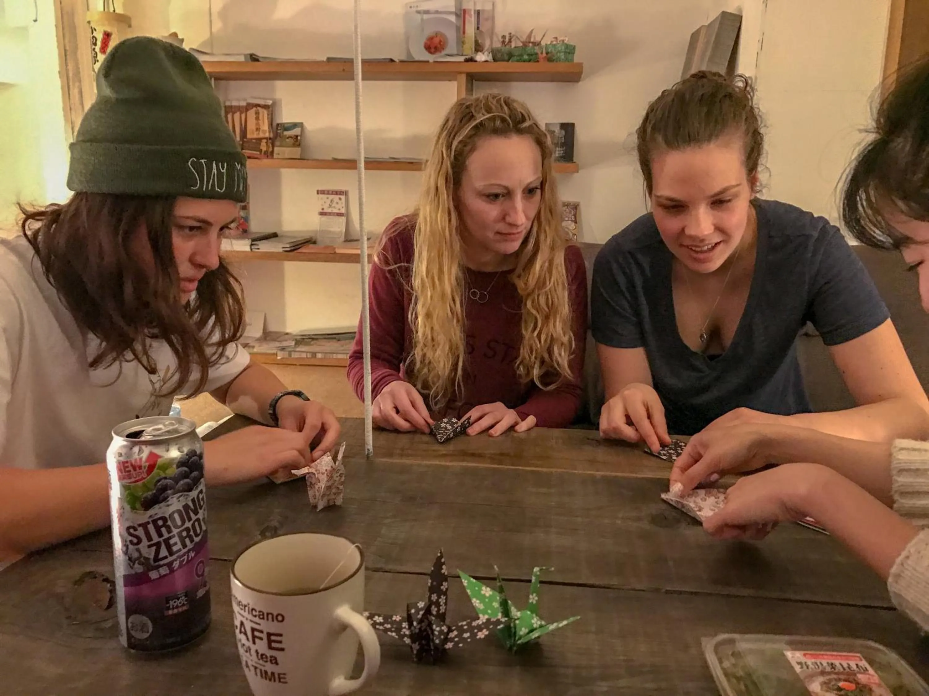 People in plumhostel