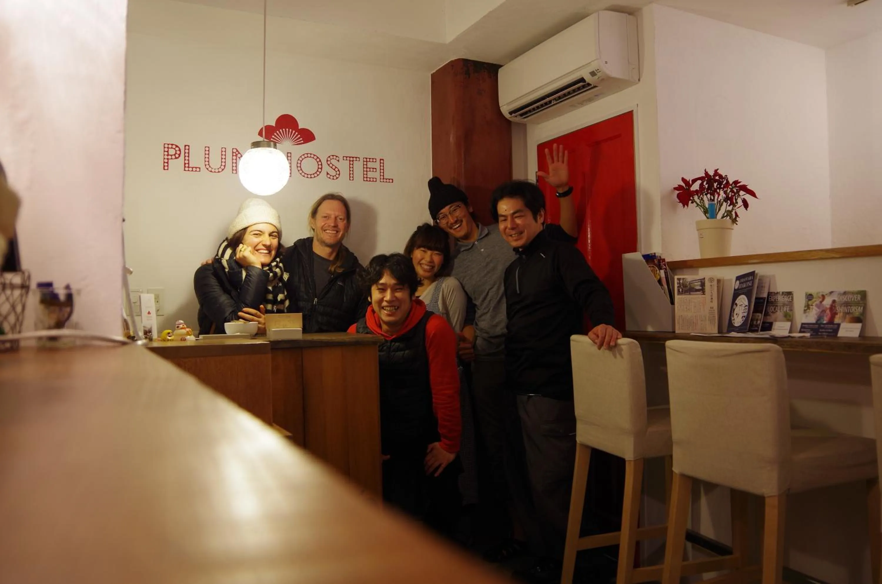 Staff in plumhostel