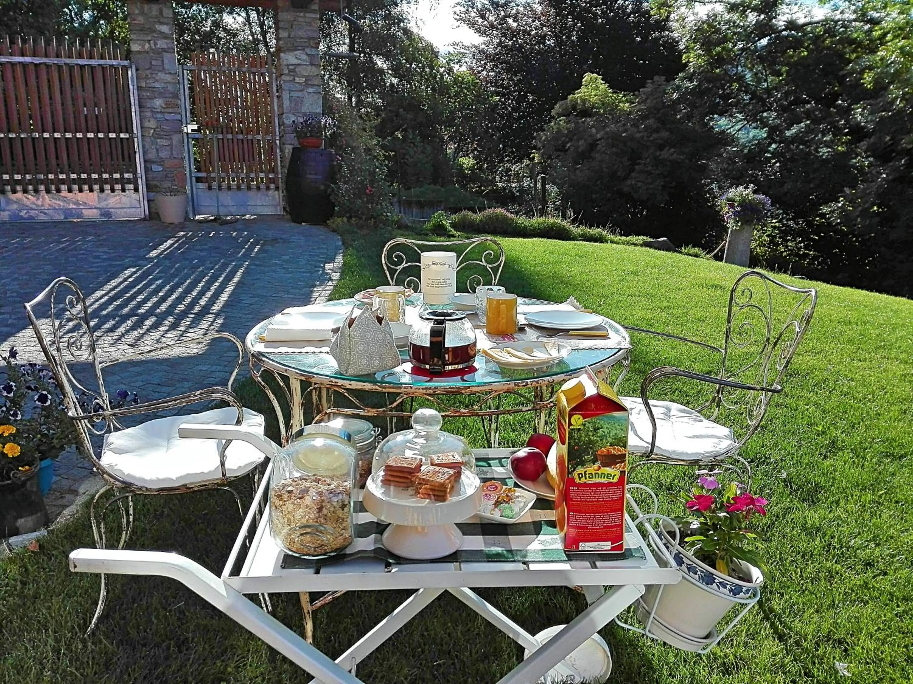 Garden in B&B Villa Claudia