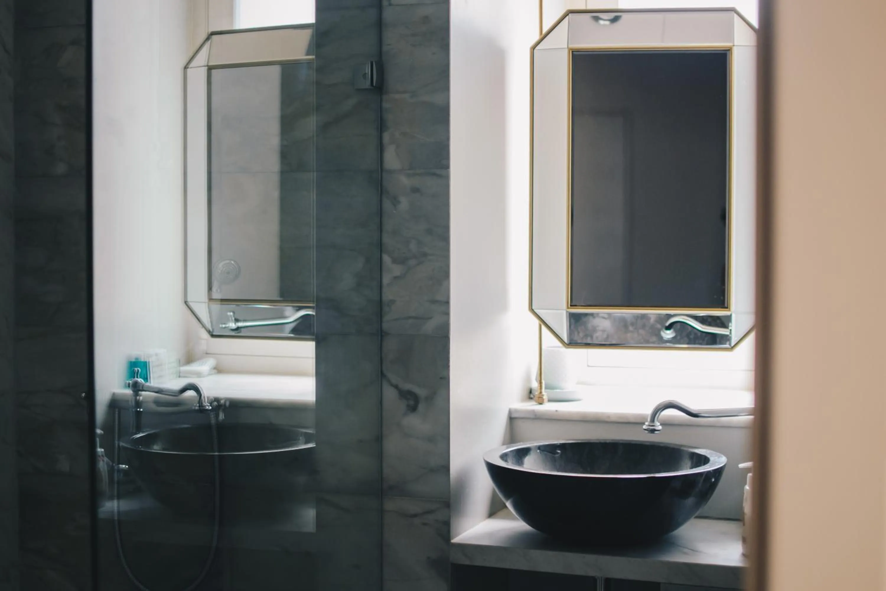 Bathroom in Sally Port Suites