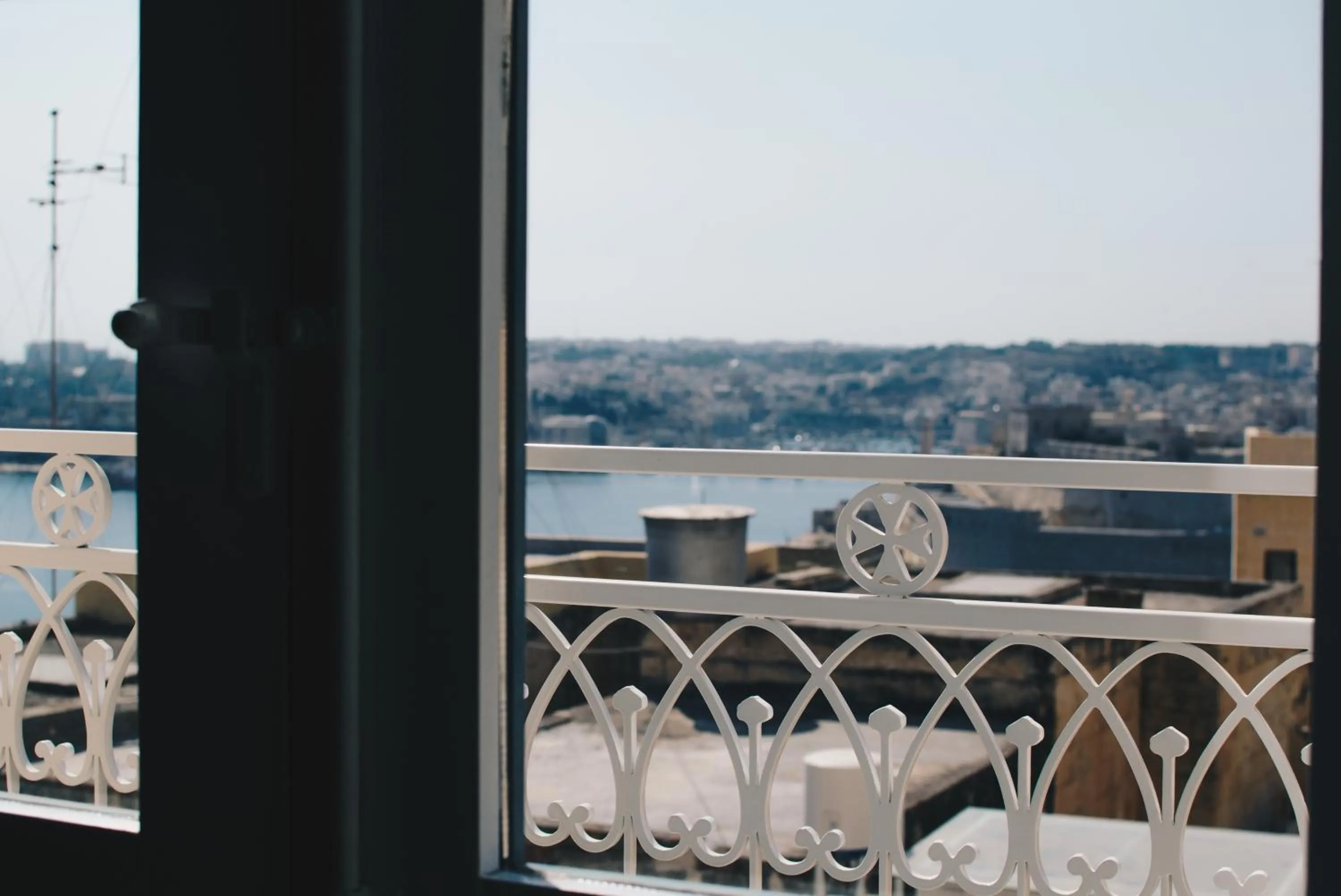 Decorative detail in Sally Port Suites