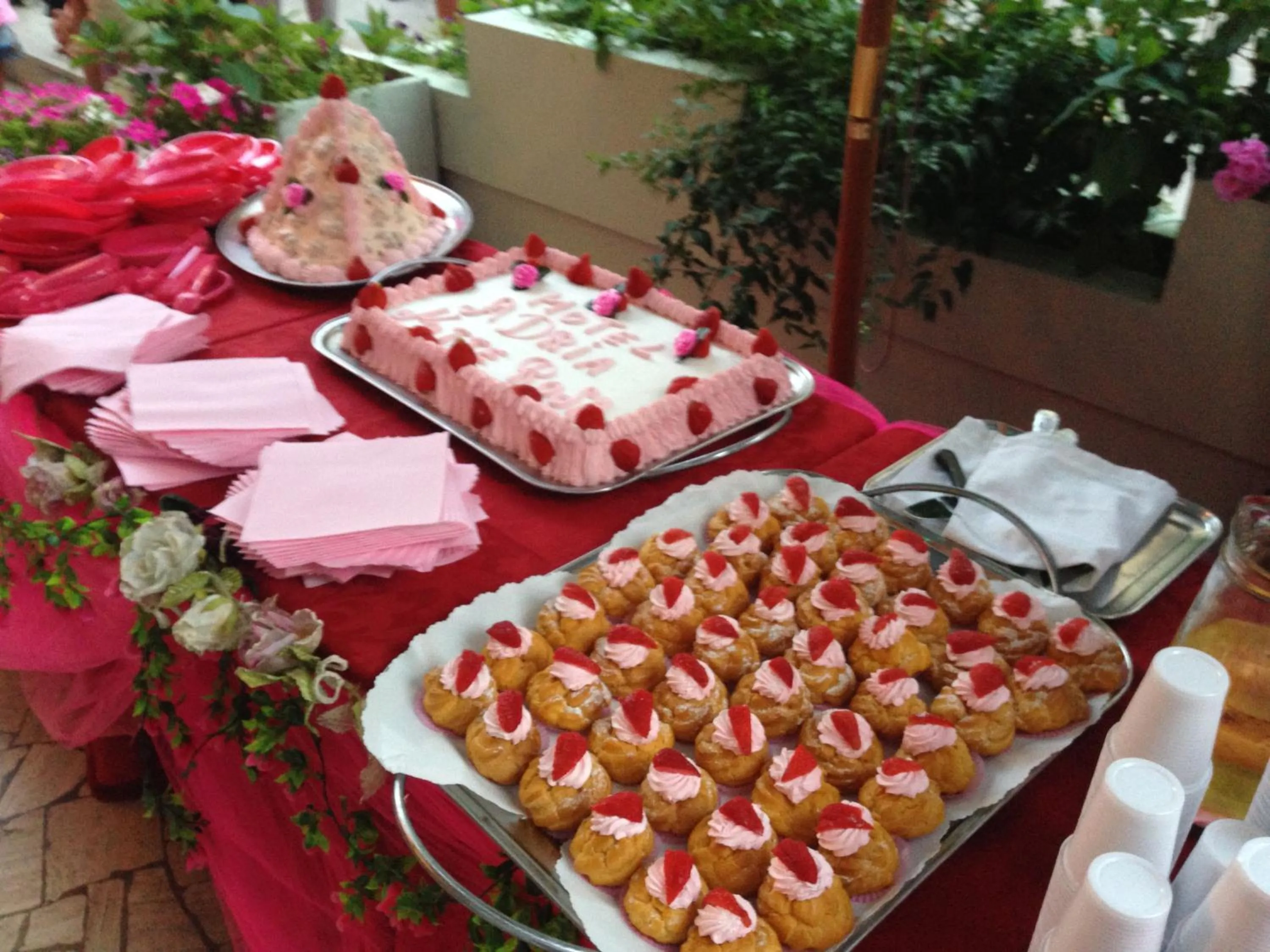 Food in Hotel Adria