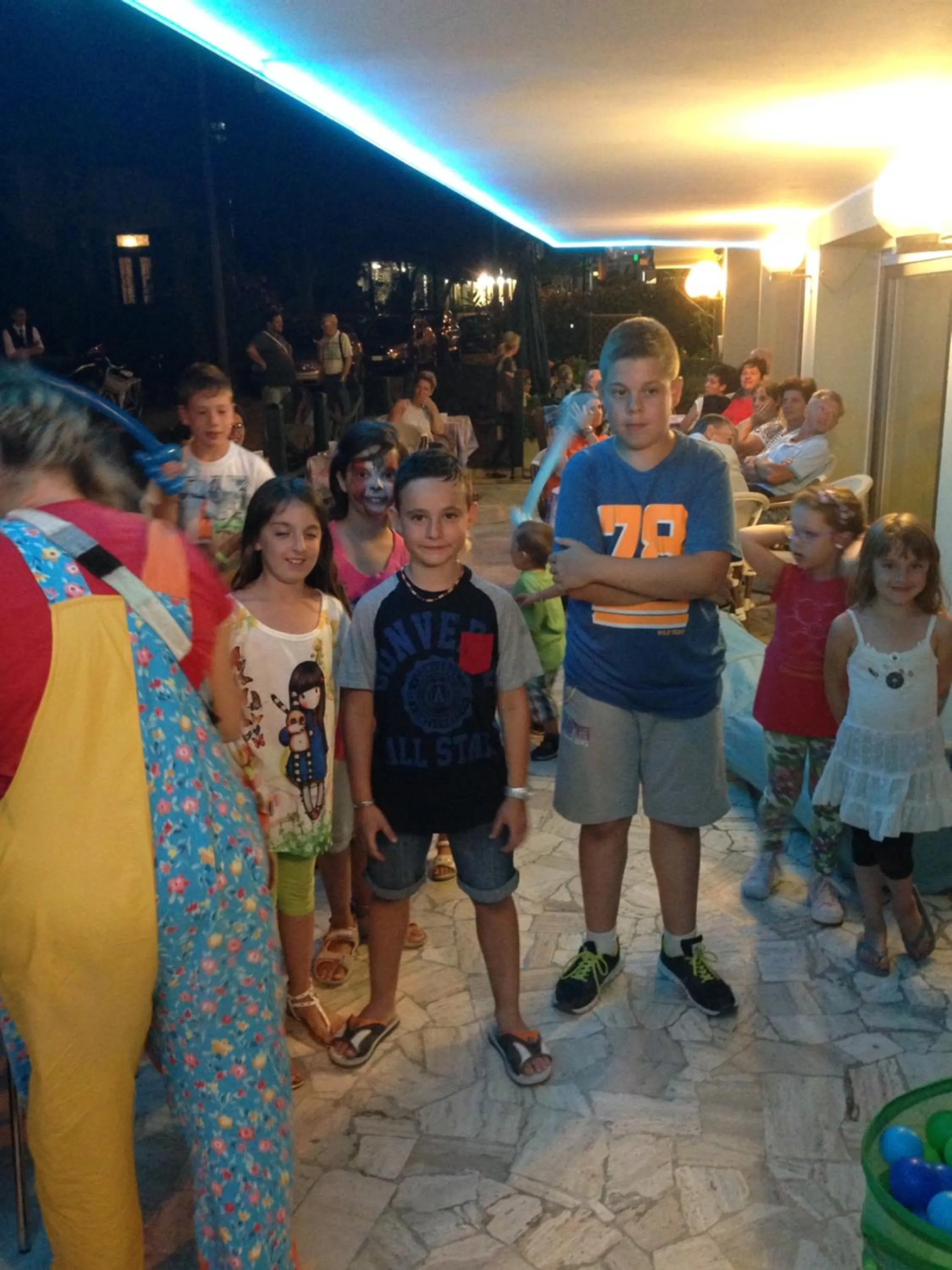 children in Hotel Adria