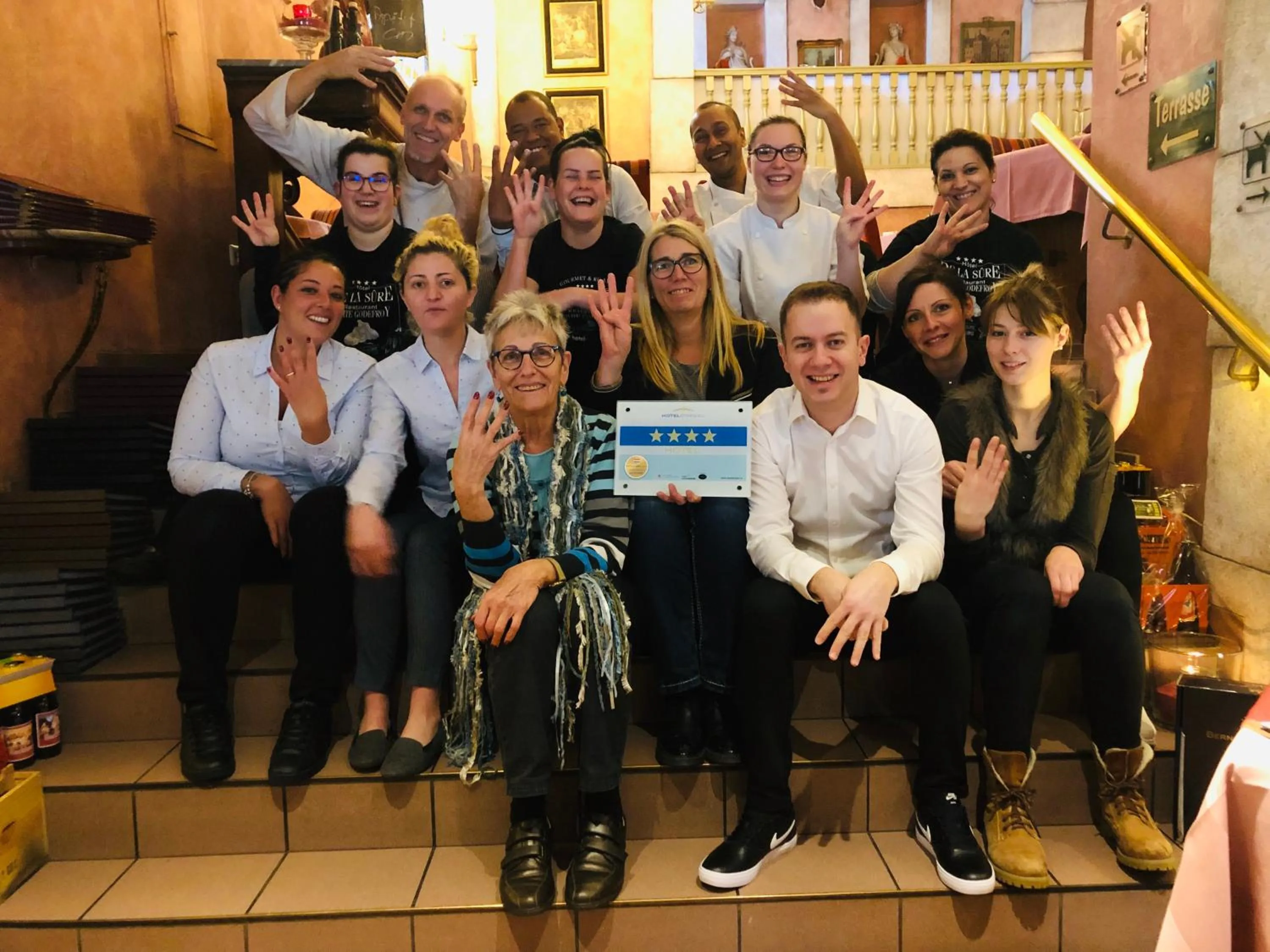 Certificate/Award in Logis Gourmet & Relax Wellness Hotel De La Sure