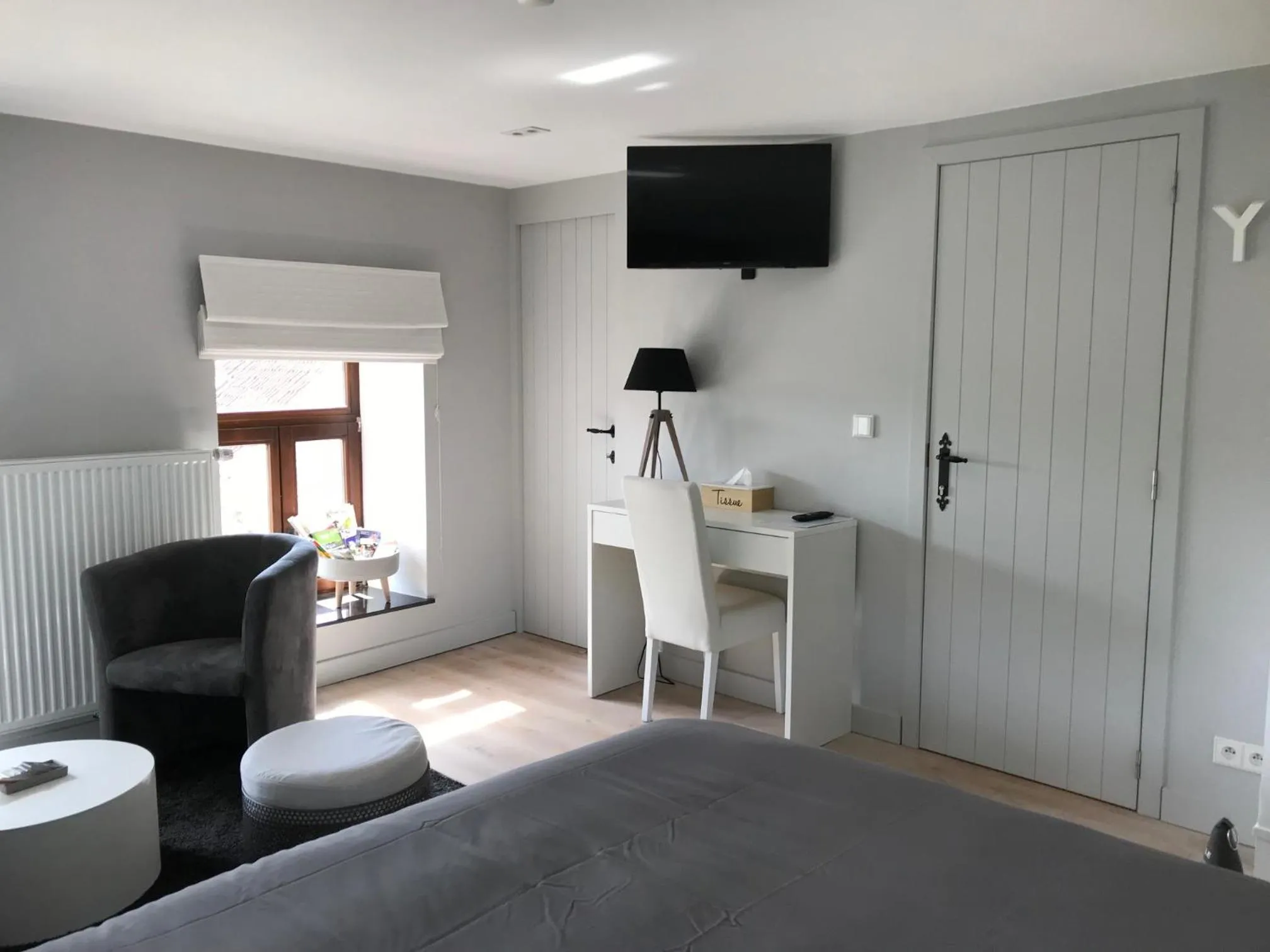 Seating area in La maison en pierre