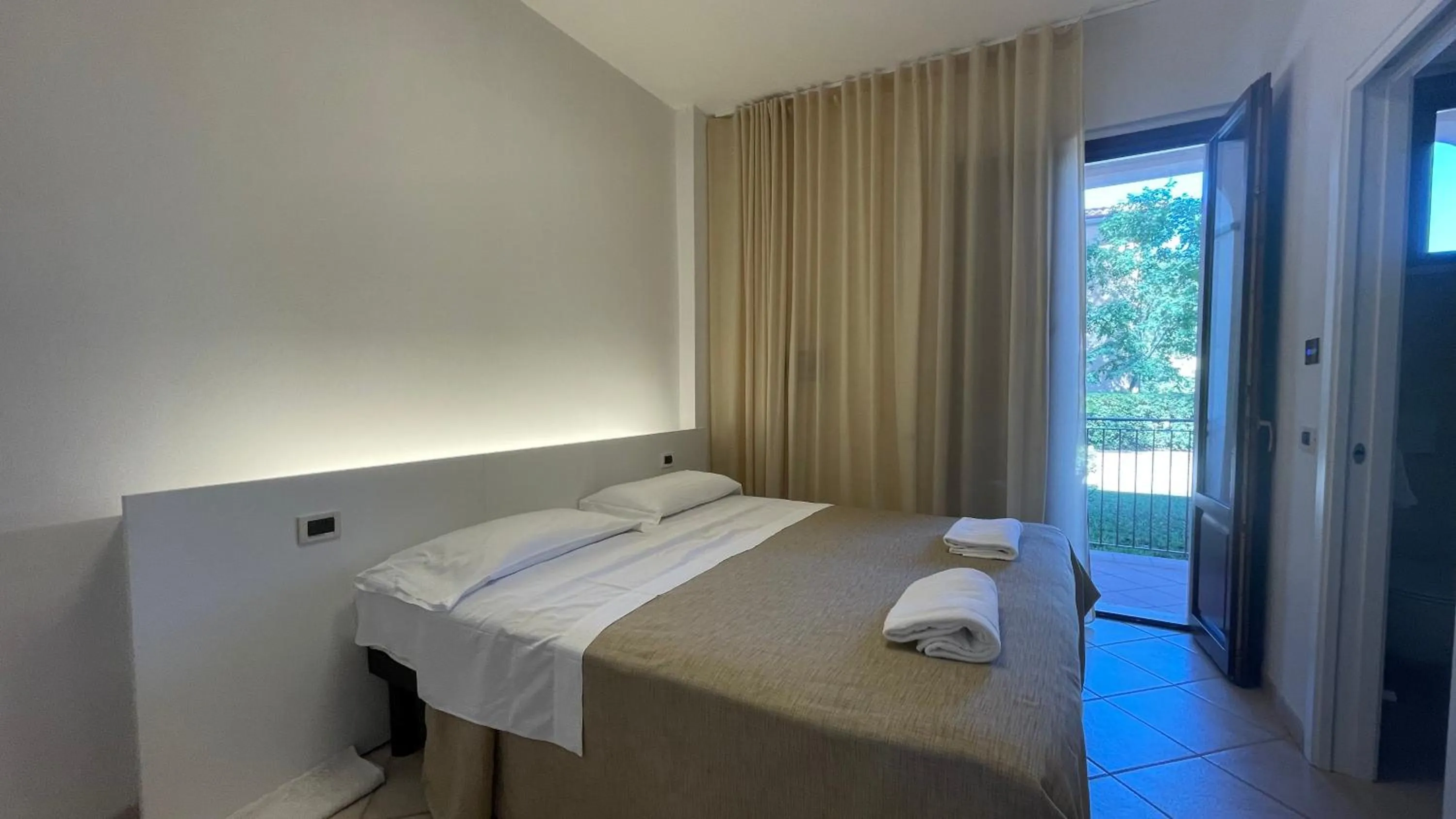 Bed in Hotel Boschetto