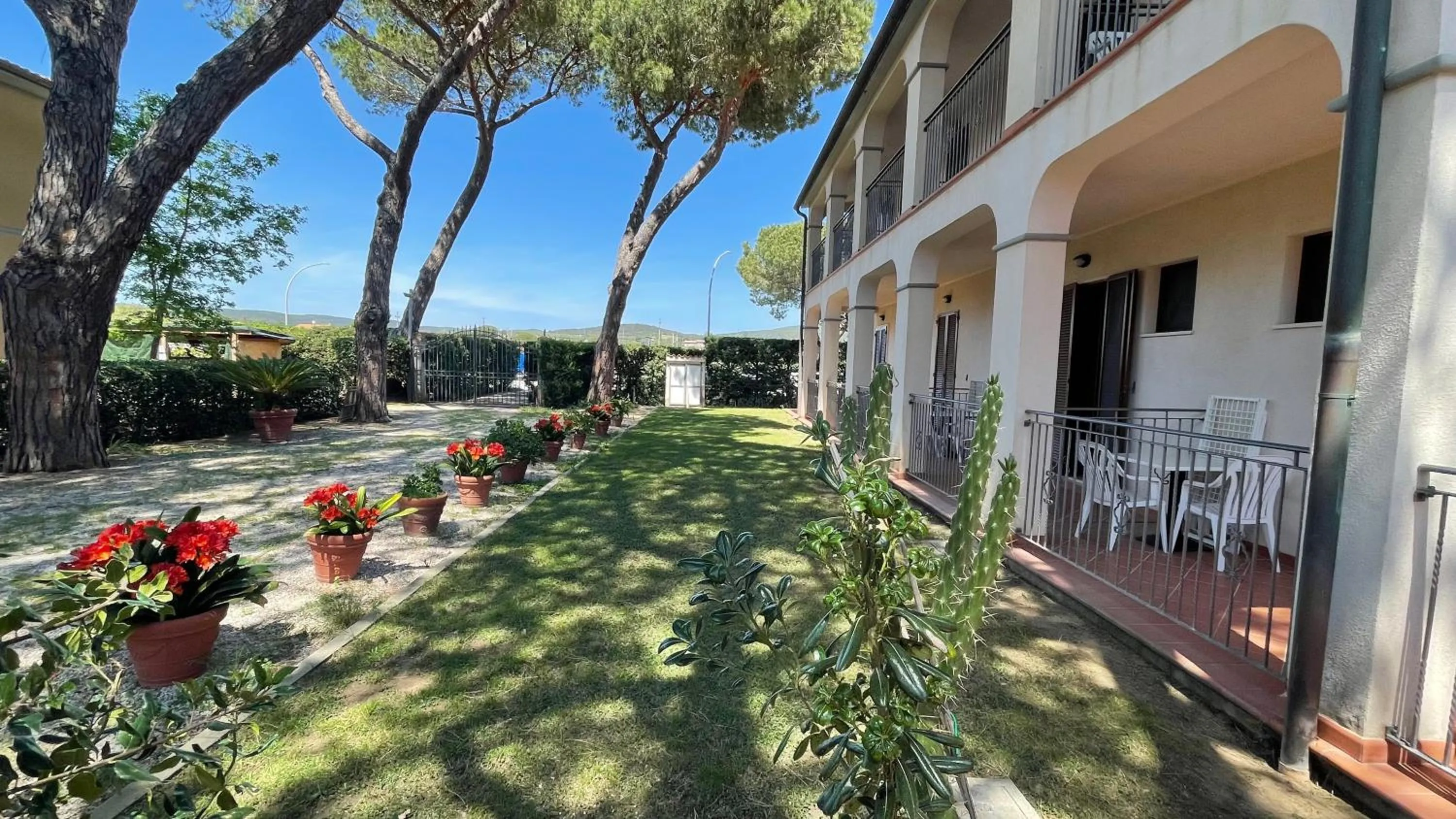 Patio in Hotel Boschetto