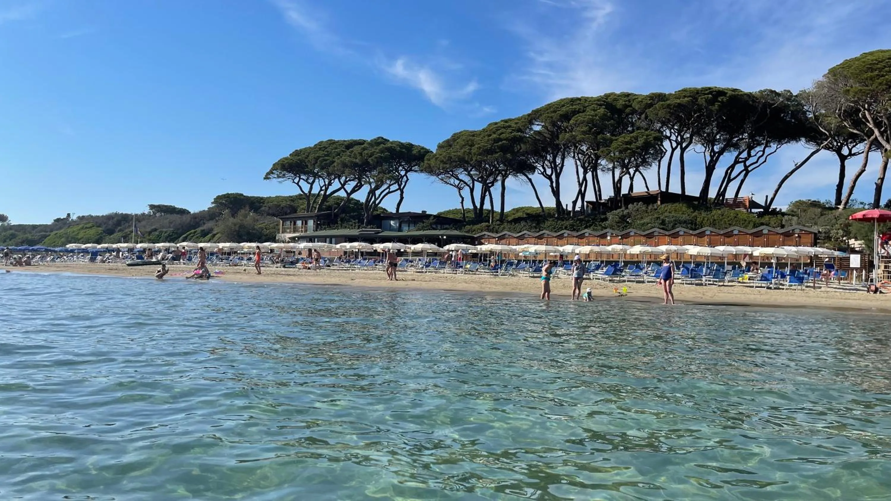 Beach in Hotel Boschetto