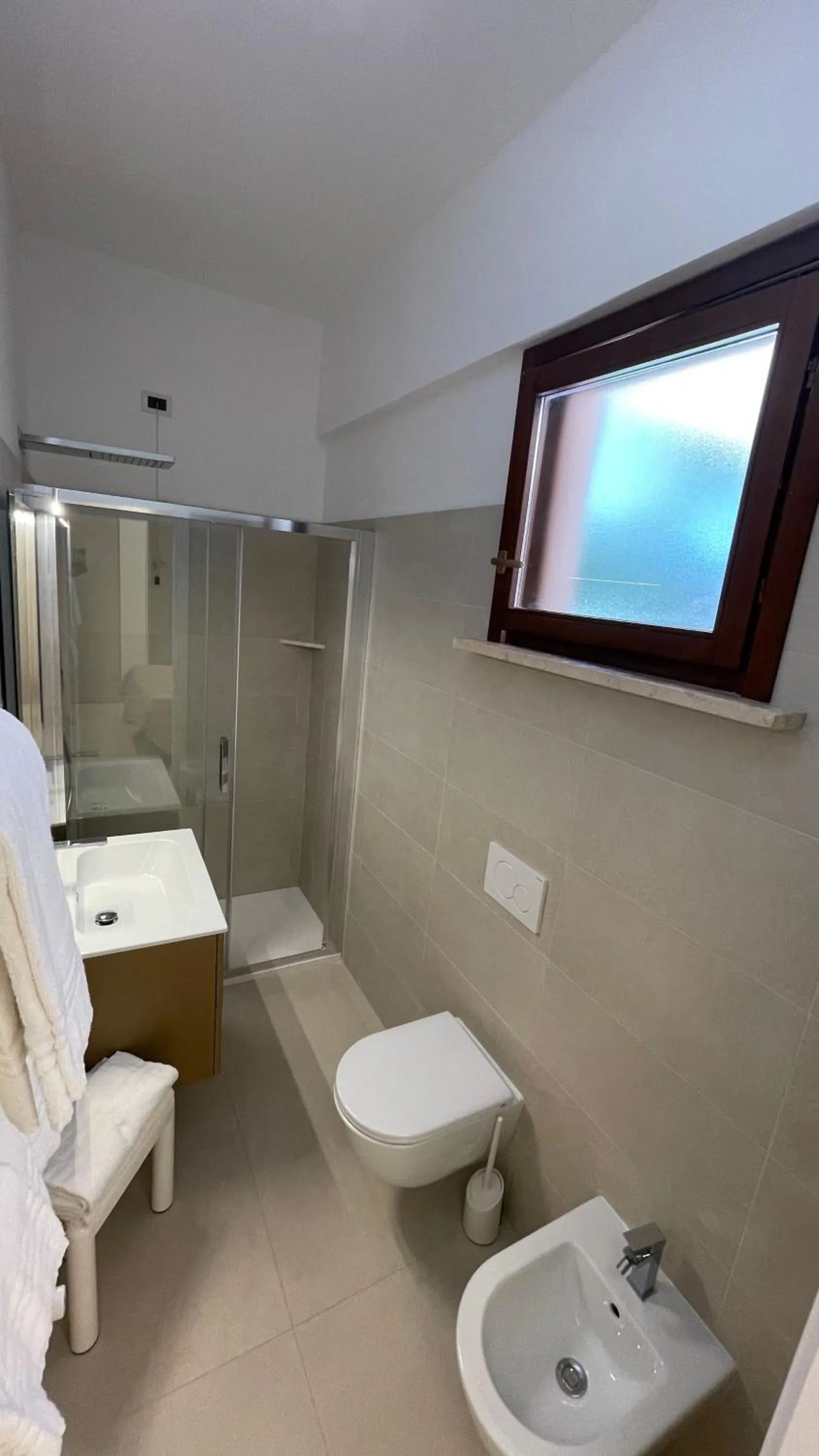 Bathroom in Hotel Boschetto