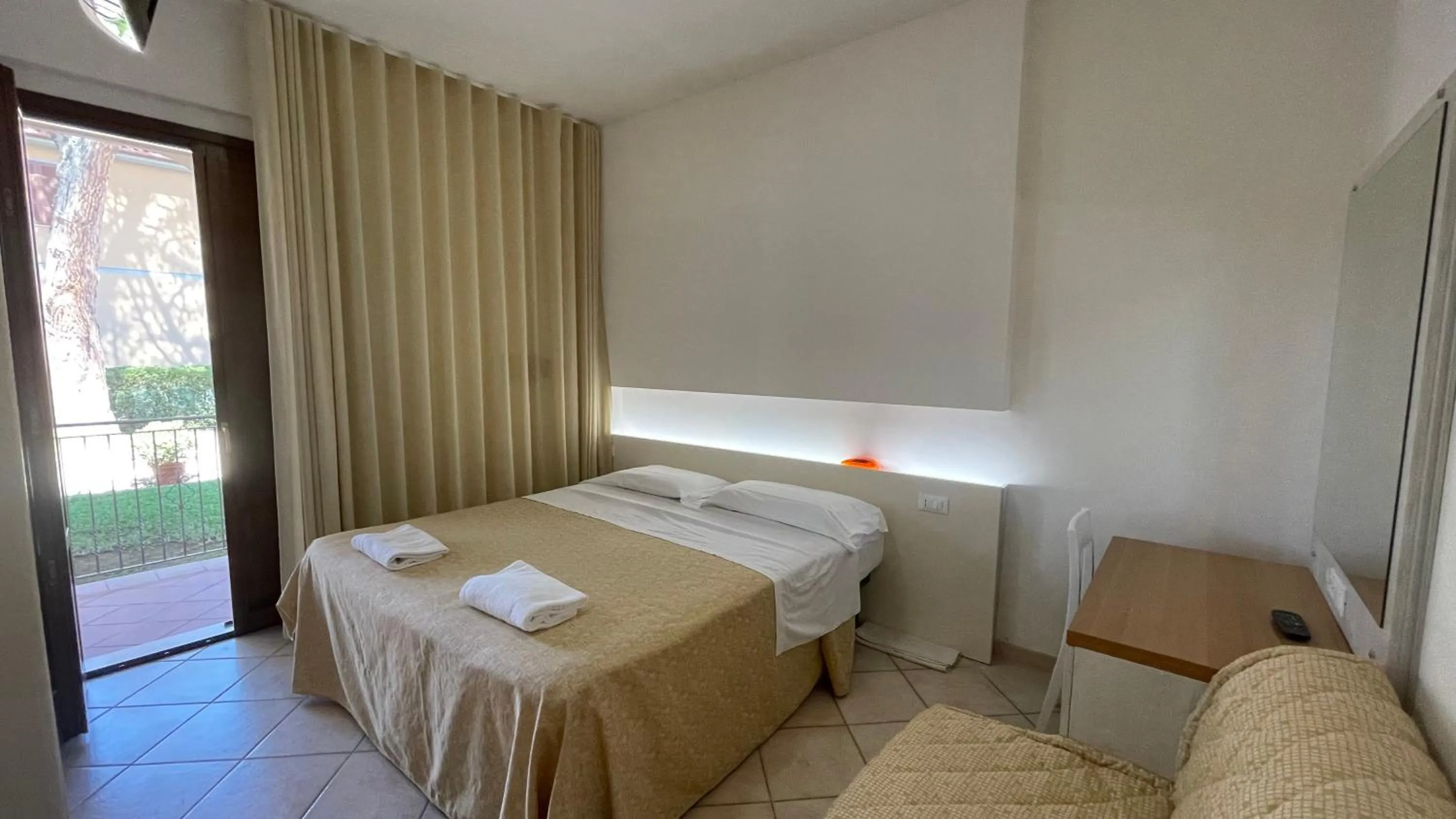 Bed in Hotel Boschetto