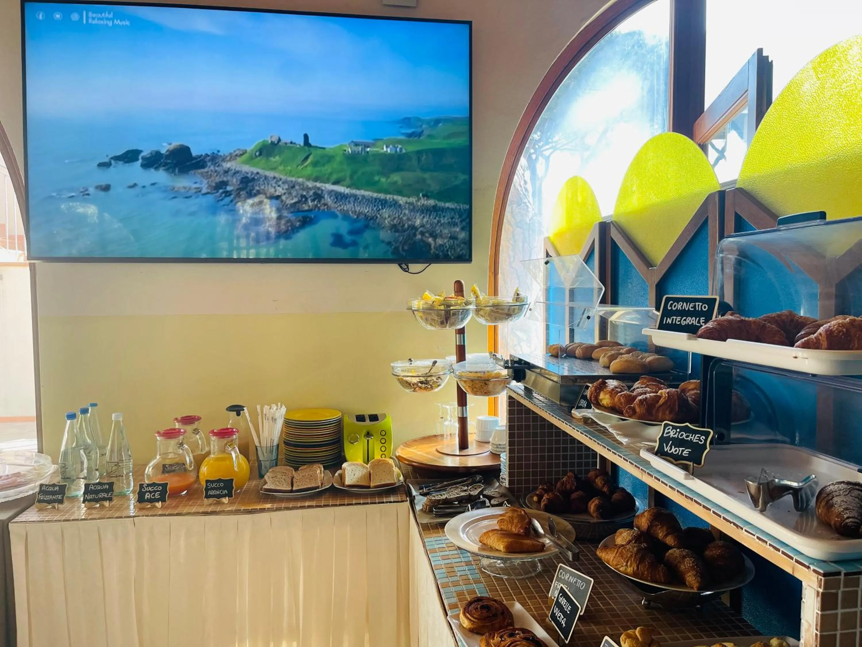 Food and drinks in Hotel Boschetto