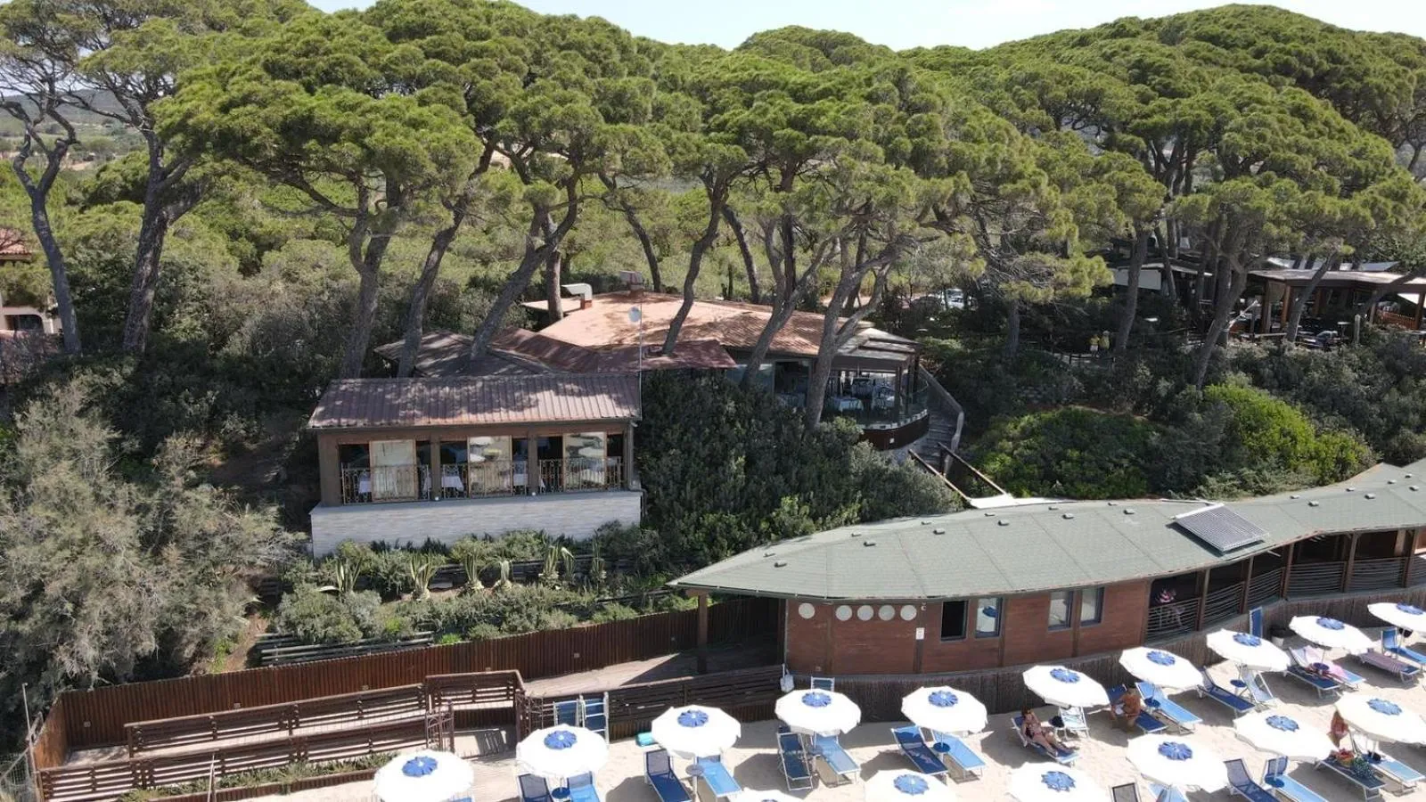 Bird's eye view in Hotel Boschetto