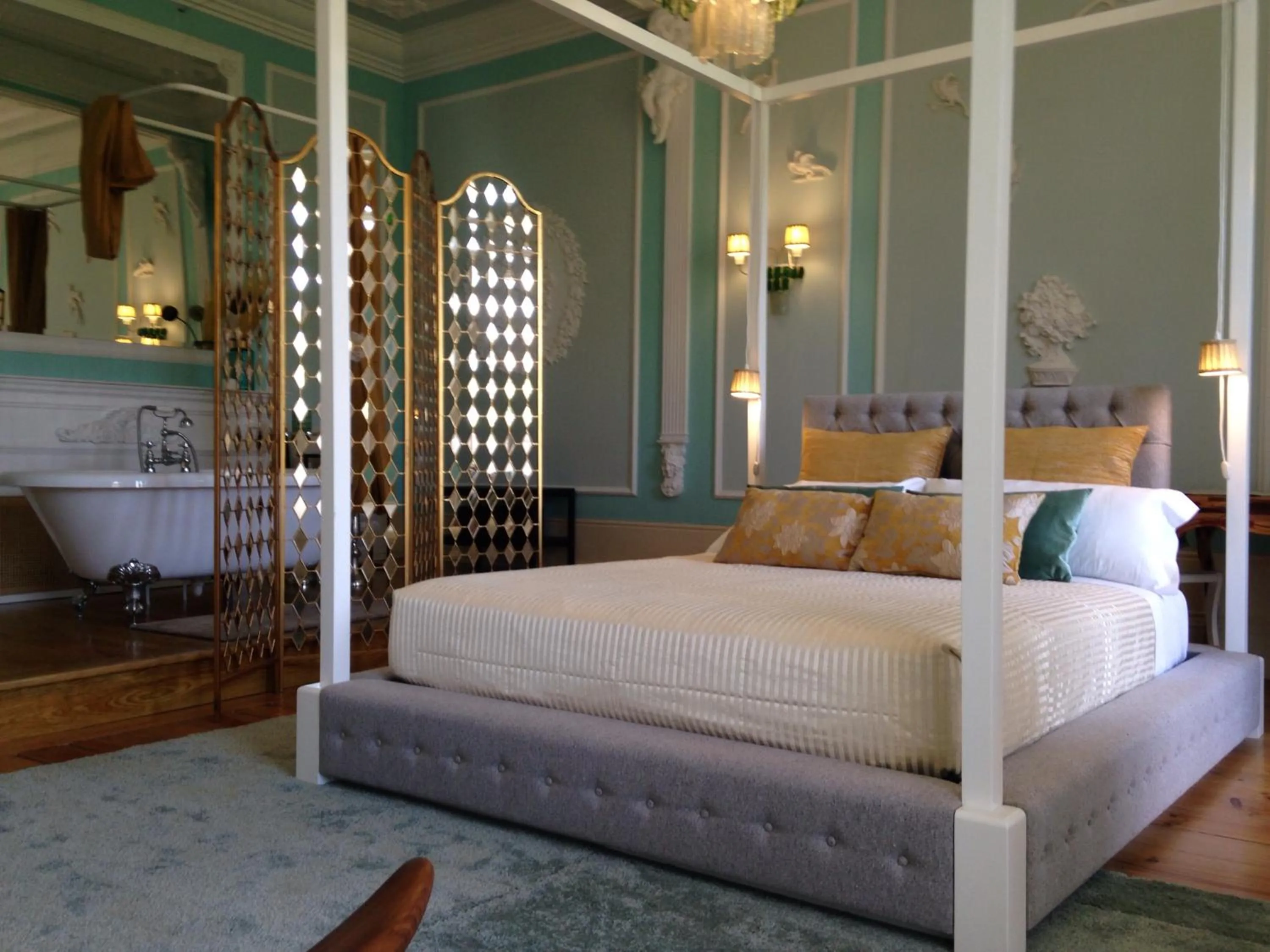 Bed in Boavista Eco-Luxury House