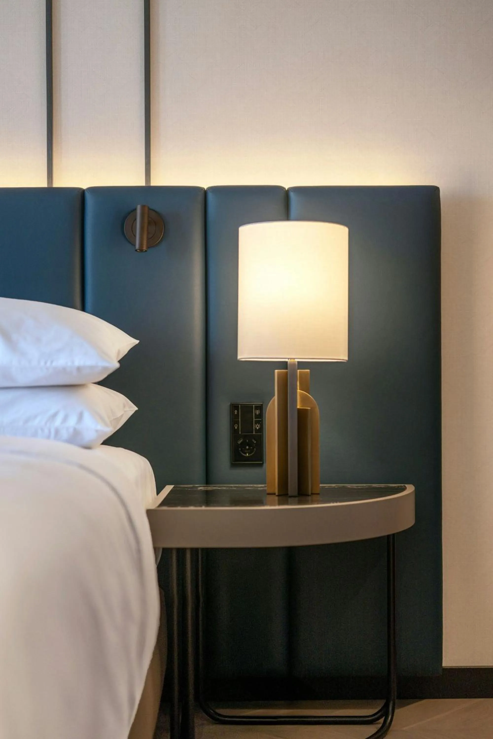 Photo of the whole room, Bed in Luxembourg Marriott Hotel Alfa