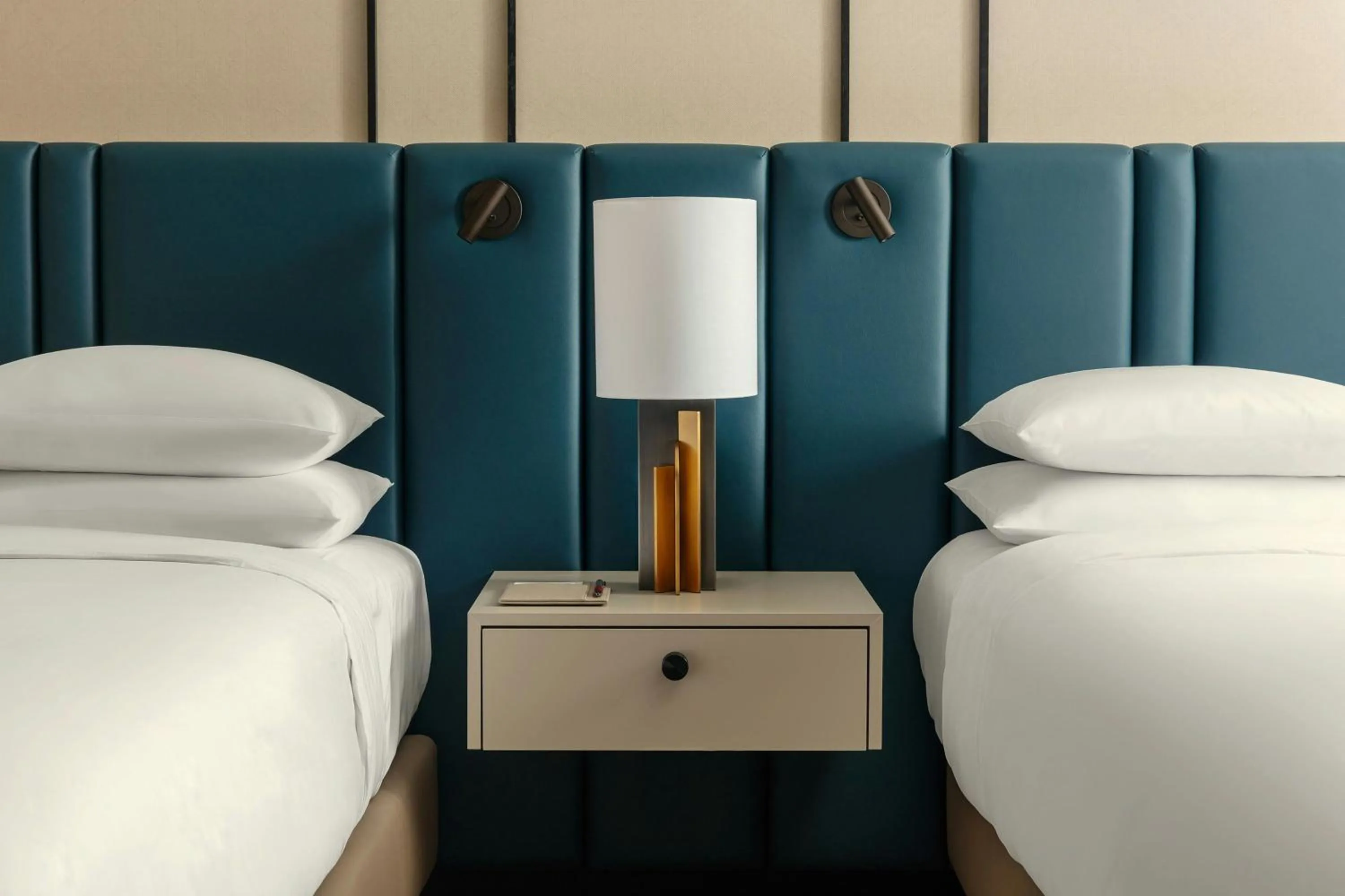 Photo of the whole room, Bed in Luxembourg Marriott Hotel Alfa