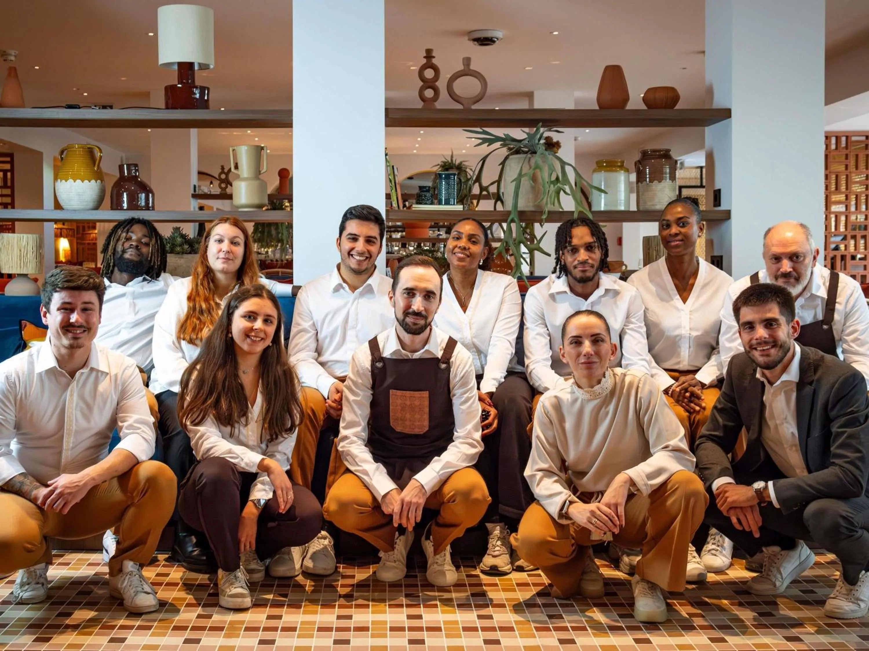 Restaurant/places to eat in Novotel Luxembourg Kirchberg