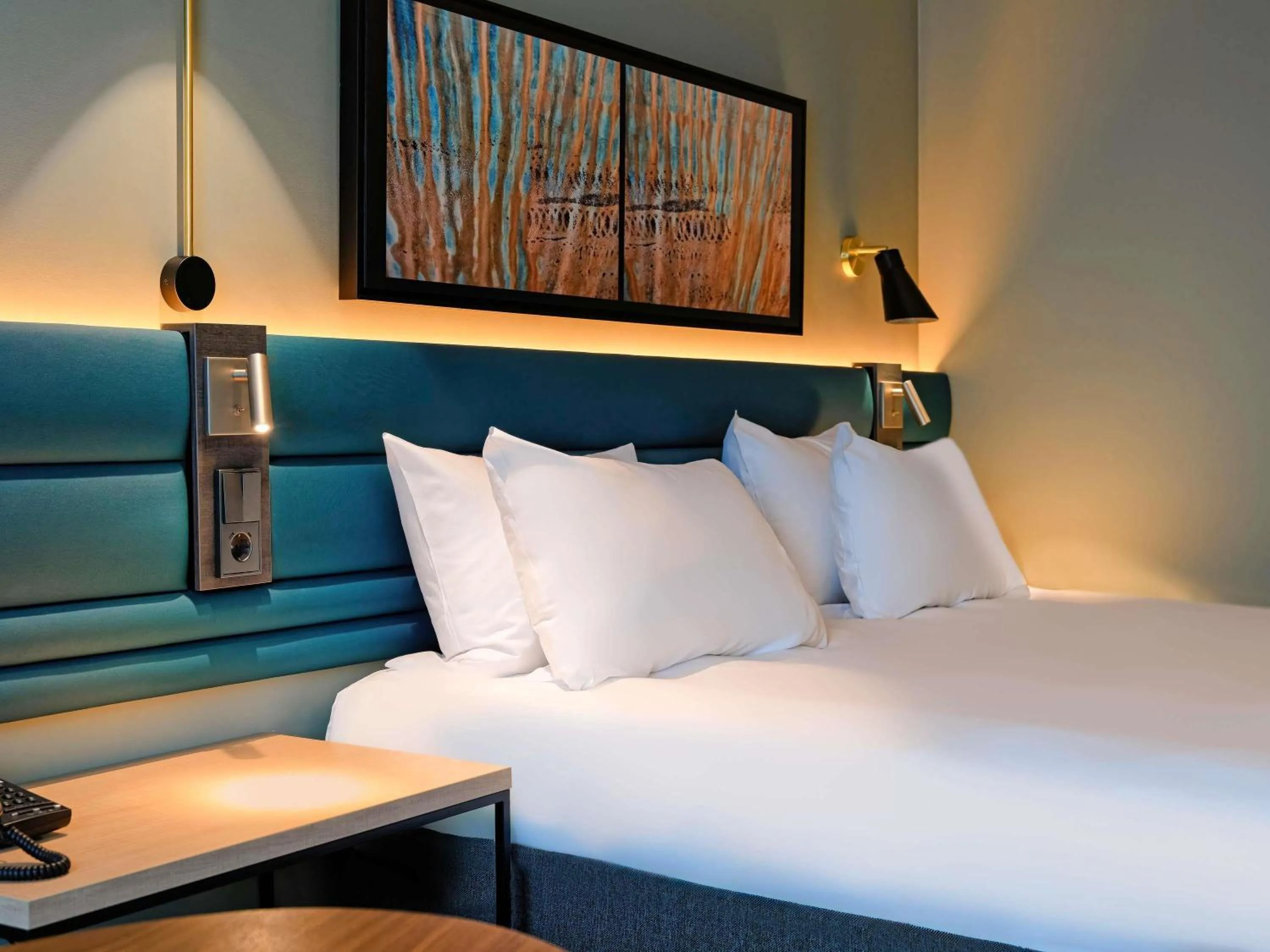 Bedroom, Bed in Novotel Luxembourg Kirchberg