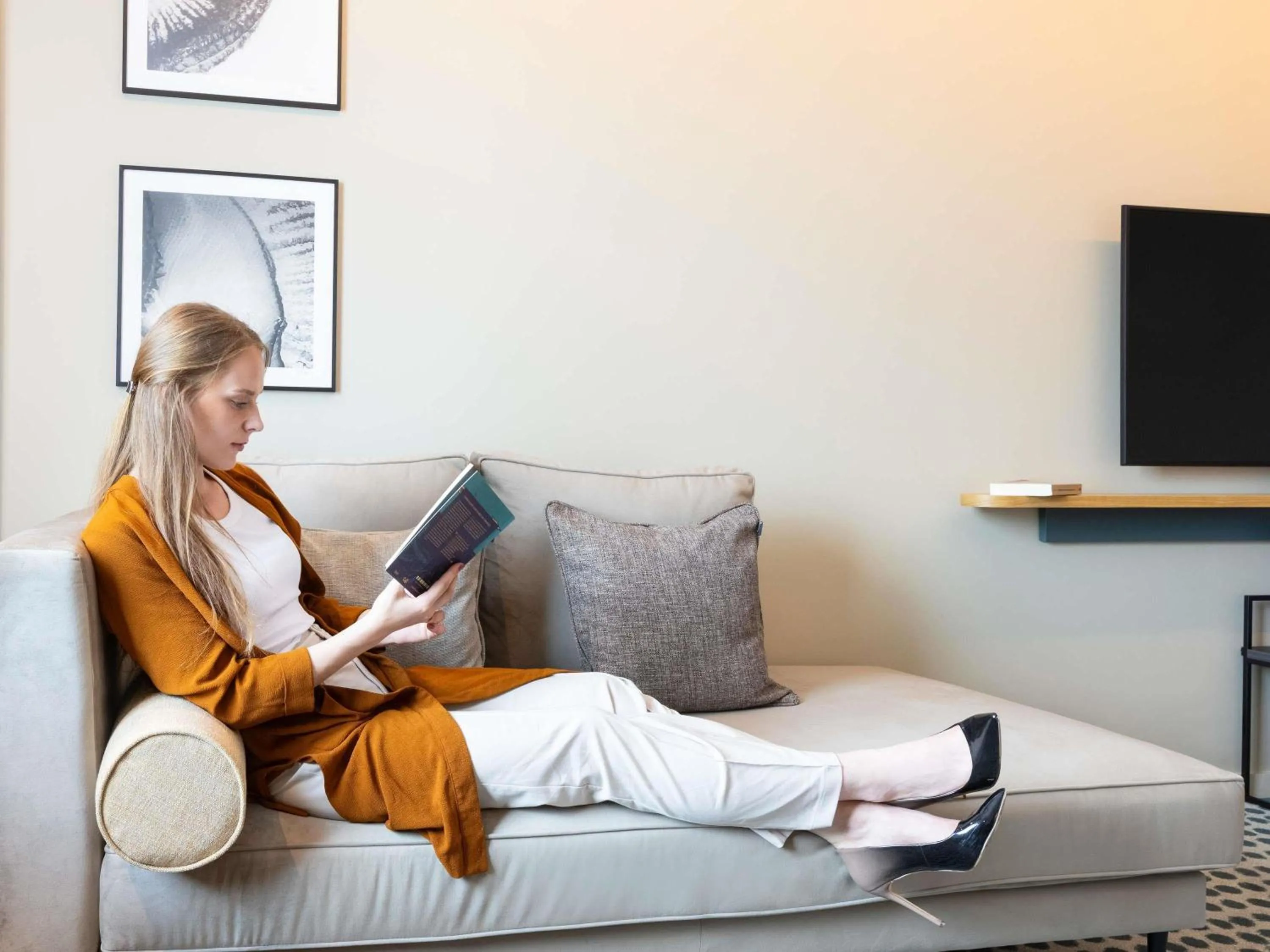 Bedroom in Novotel Luxembourg Kirchberg