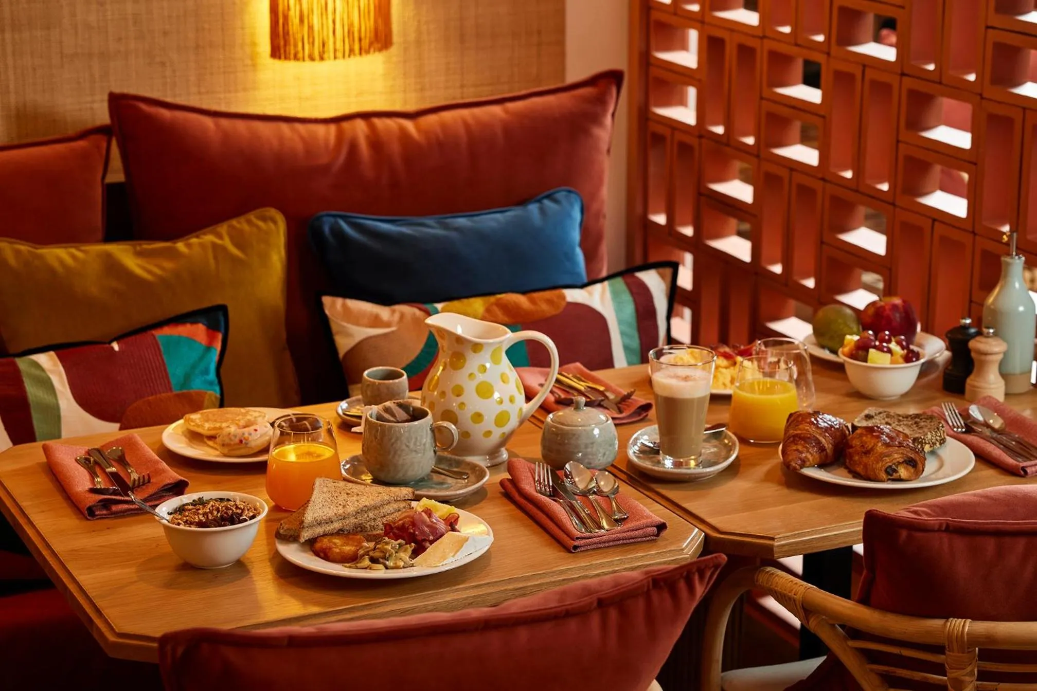 Breakfast in Novotel Luxembourg Kirchberg