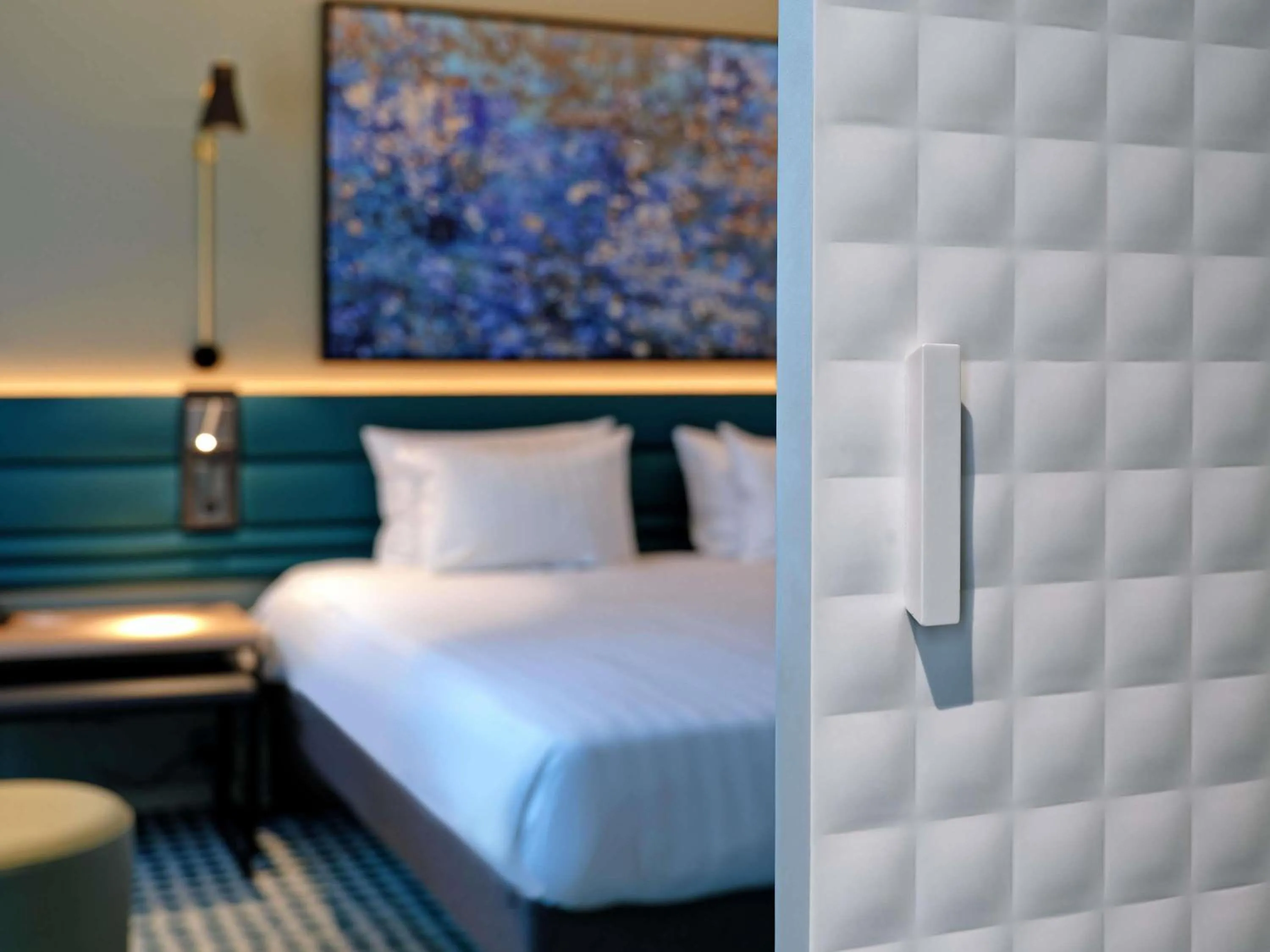 Bedroom, Bed in Novotel Luxembourg Kirchberg