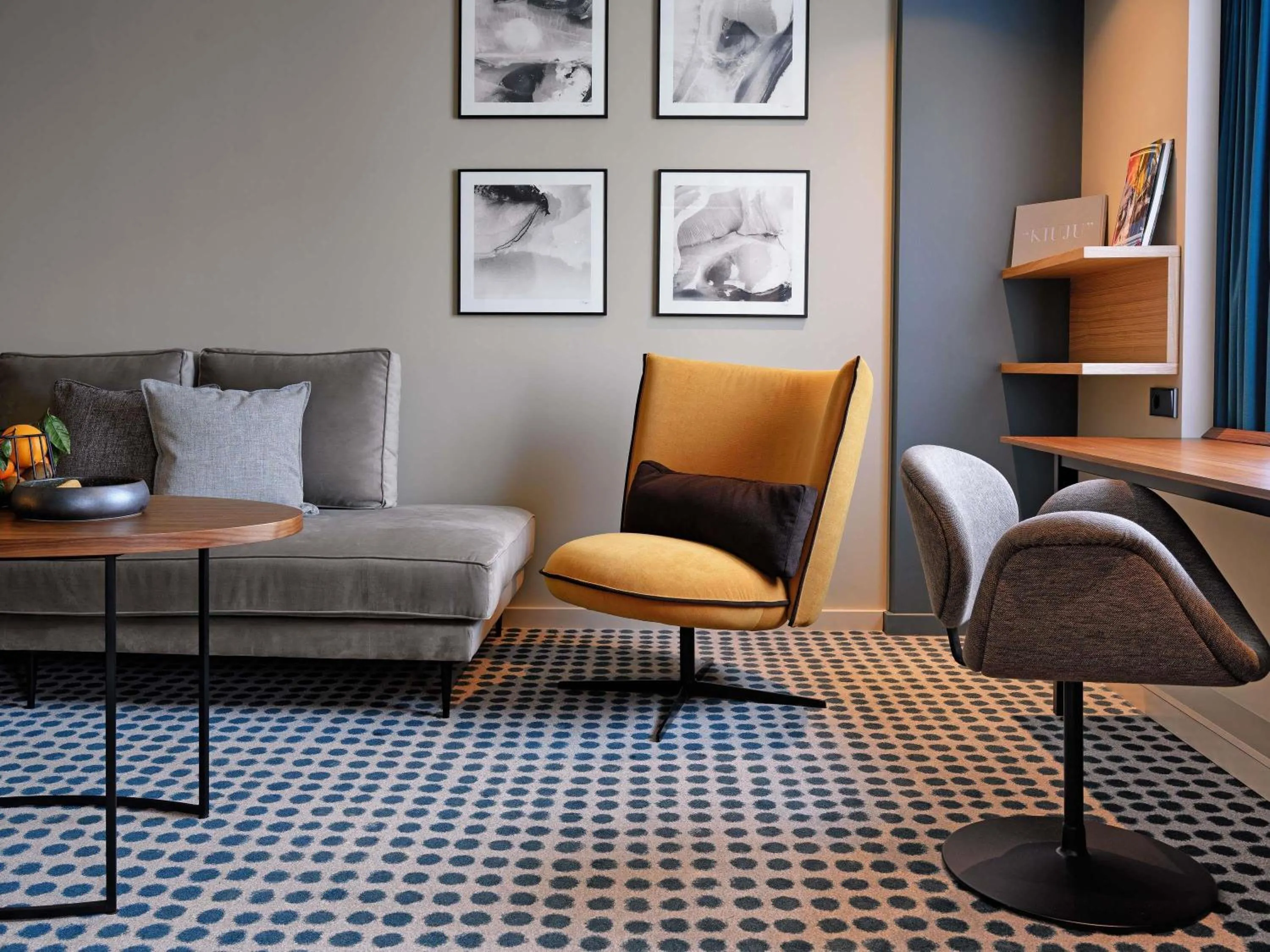 Photo of the whole room in Novotel Luxembourg Kirchberg