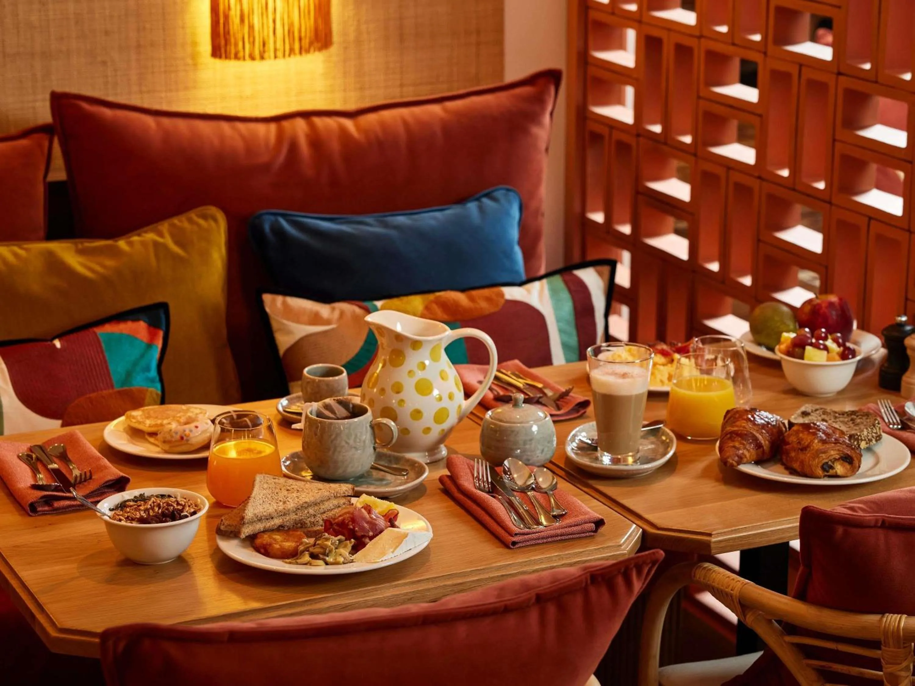 Breakfast in Novotel Luxembourg Kirchberg