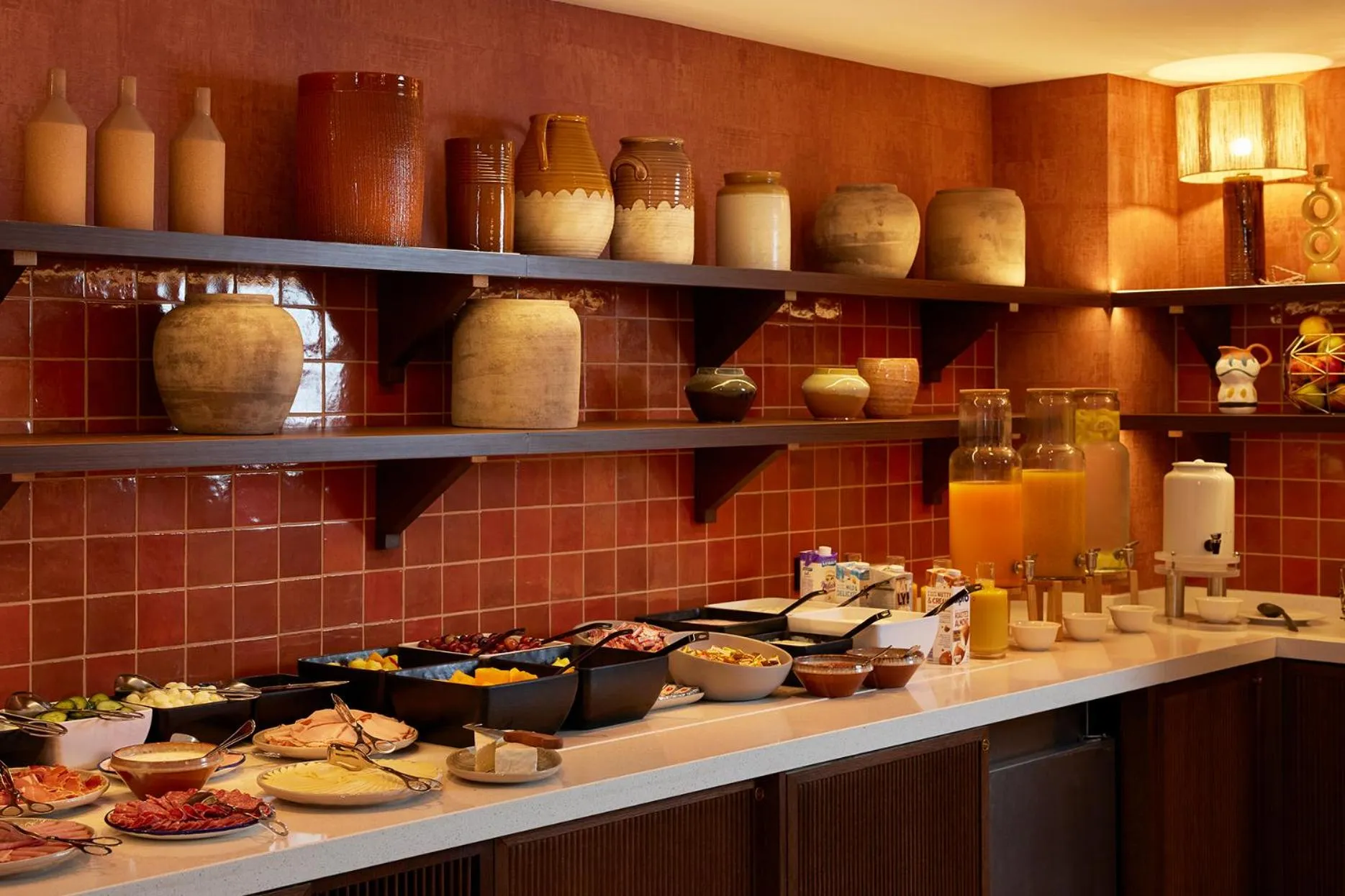 Breakfast in Novotel Luxembourg Kirchberg