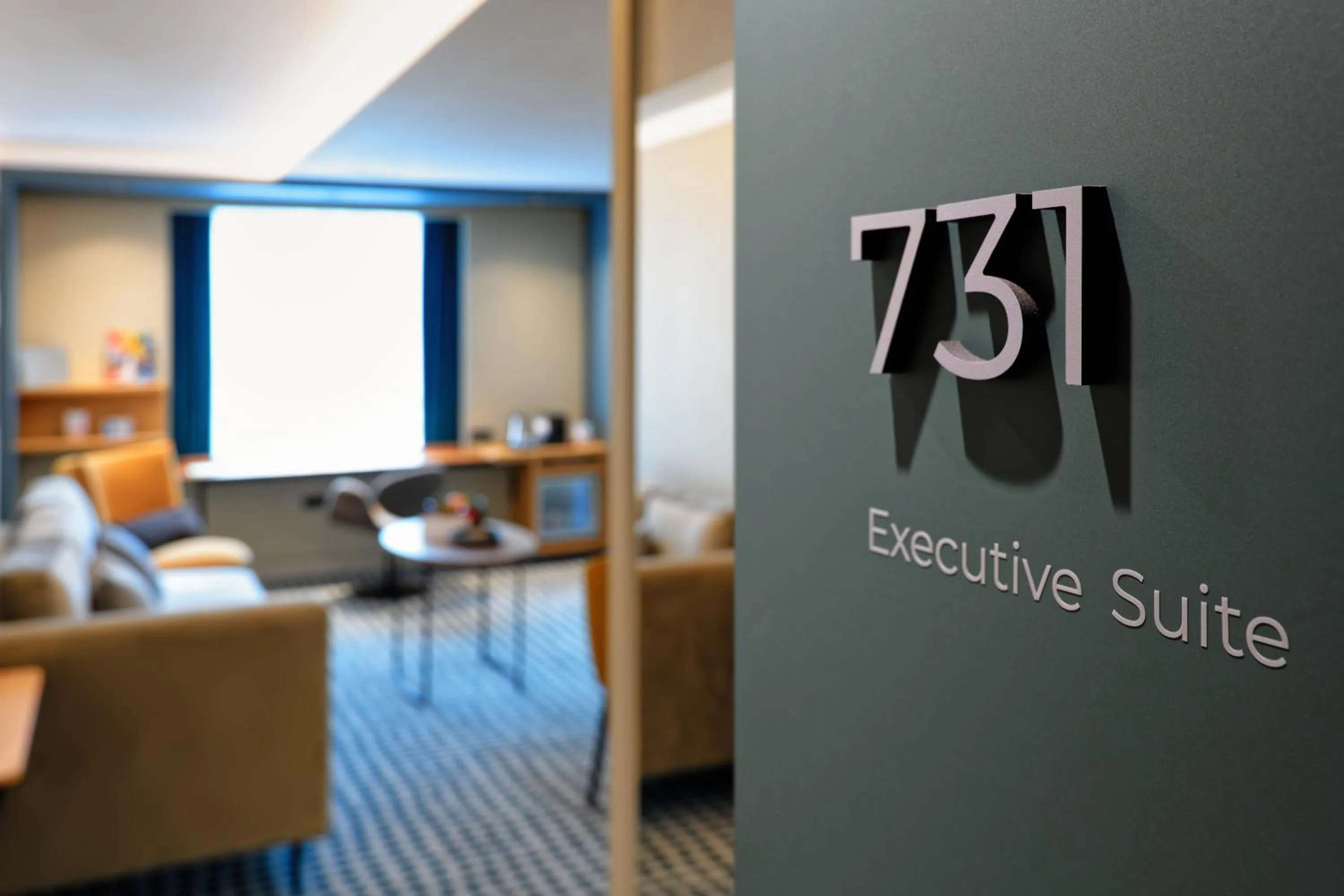 Living room in Novotel Luxembourg Kirchberg