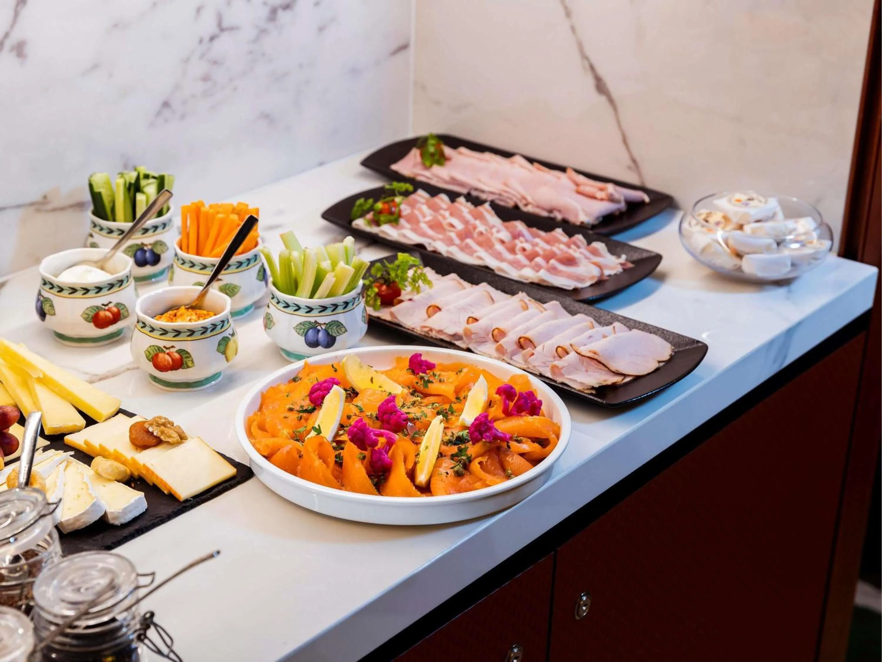 Breakfast in Sofitel Luxembourg Europe