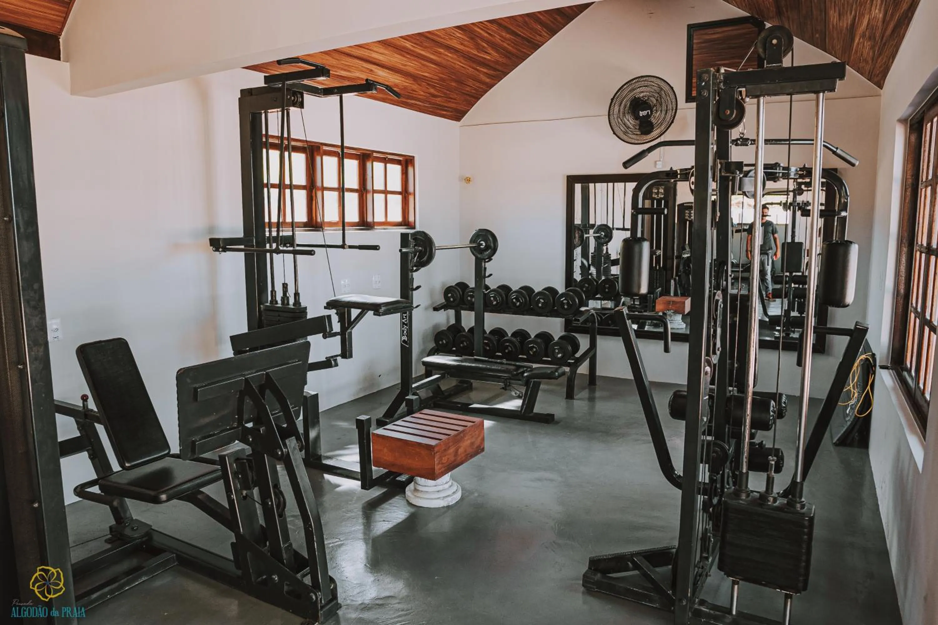 Fitness centre/facilities in Pousada Algodão da Praia