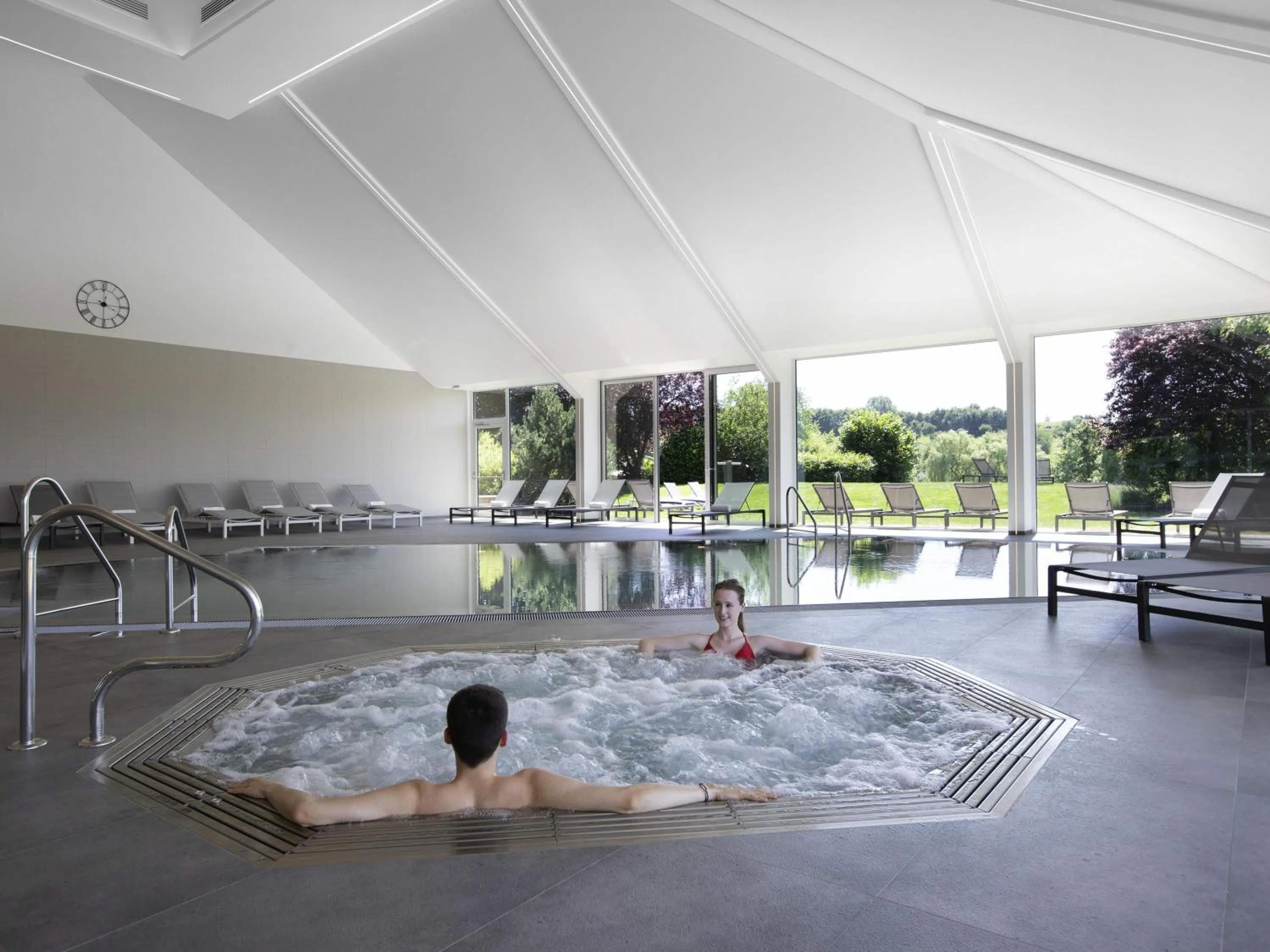 Spa and wellness centre/facilities in Mercure Luxembourg Kikuoka Golf & Spa