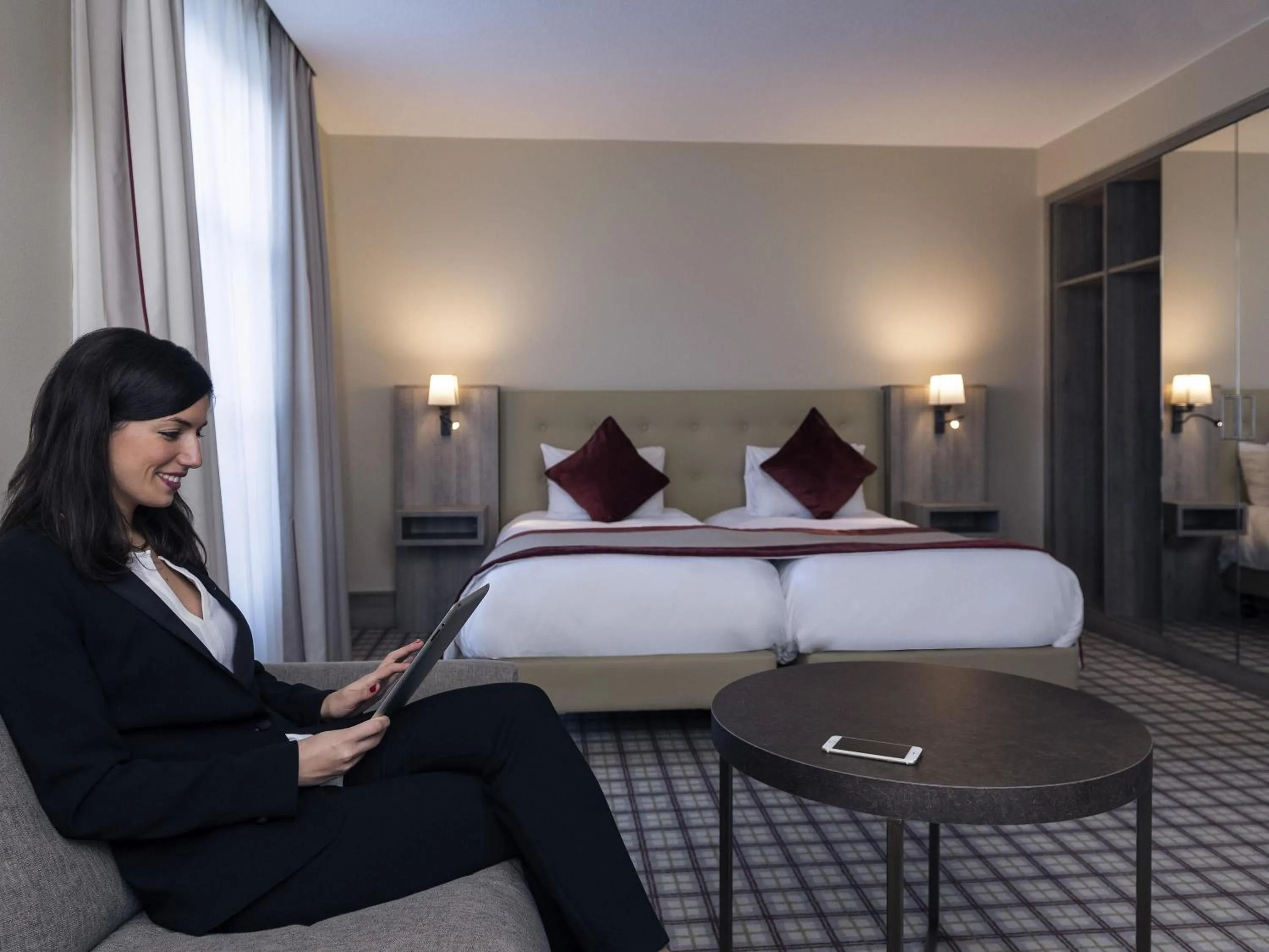 Bedroom, Bed in Mercure Luxembourg Kikuoka Golf & Spa