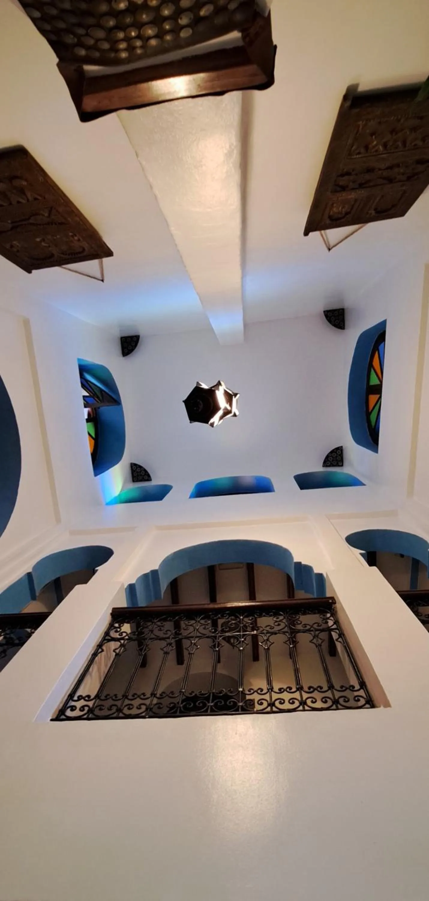 Inner courtyard view in Dar Yakout