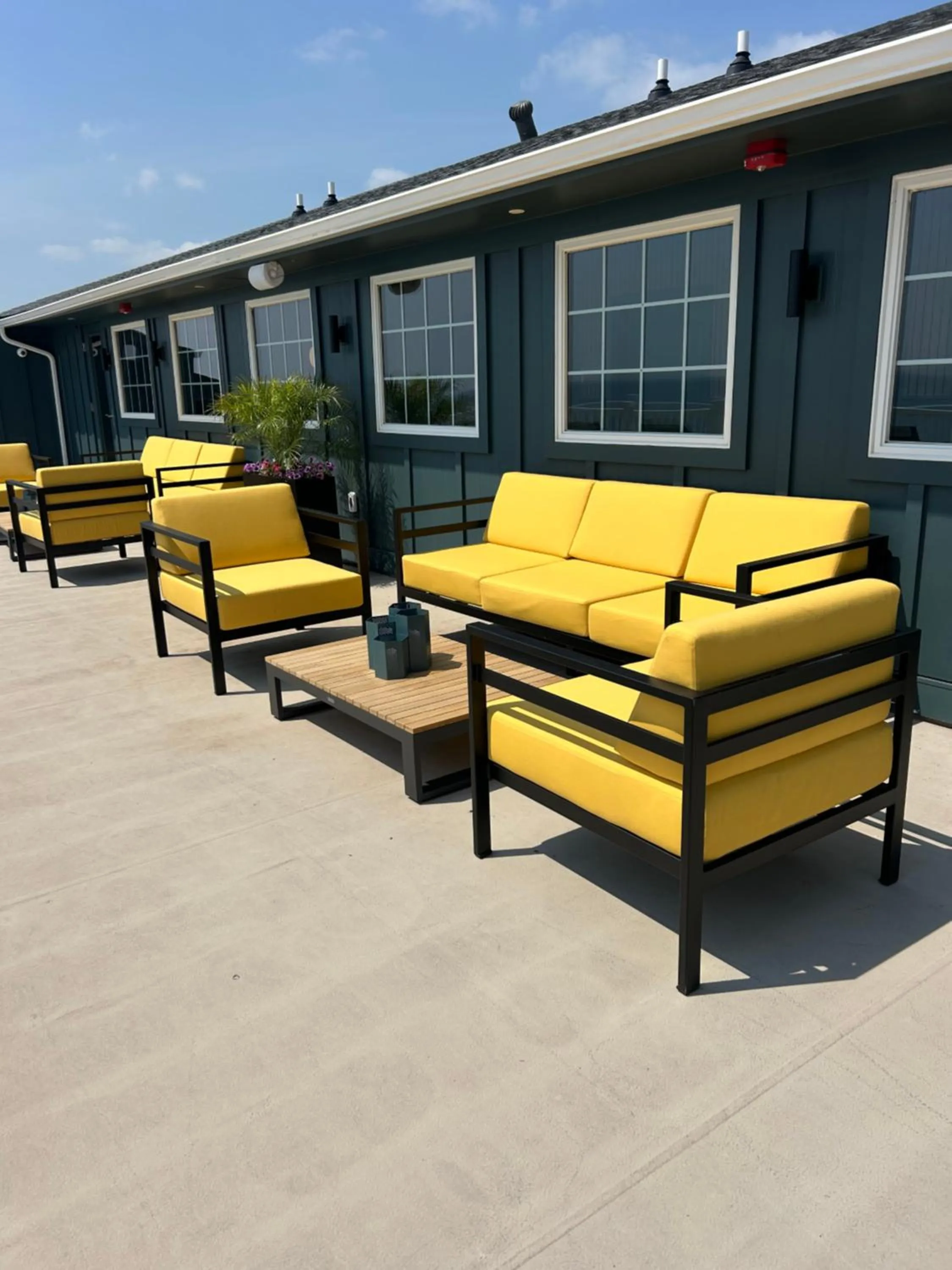 sunbed in Atlantic View Hotel