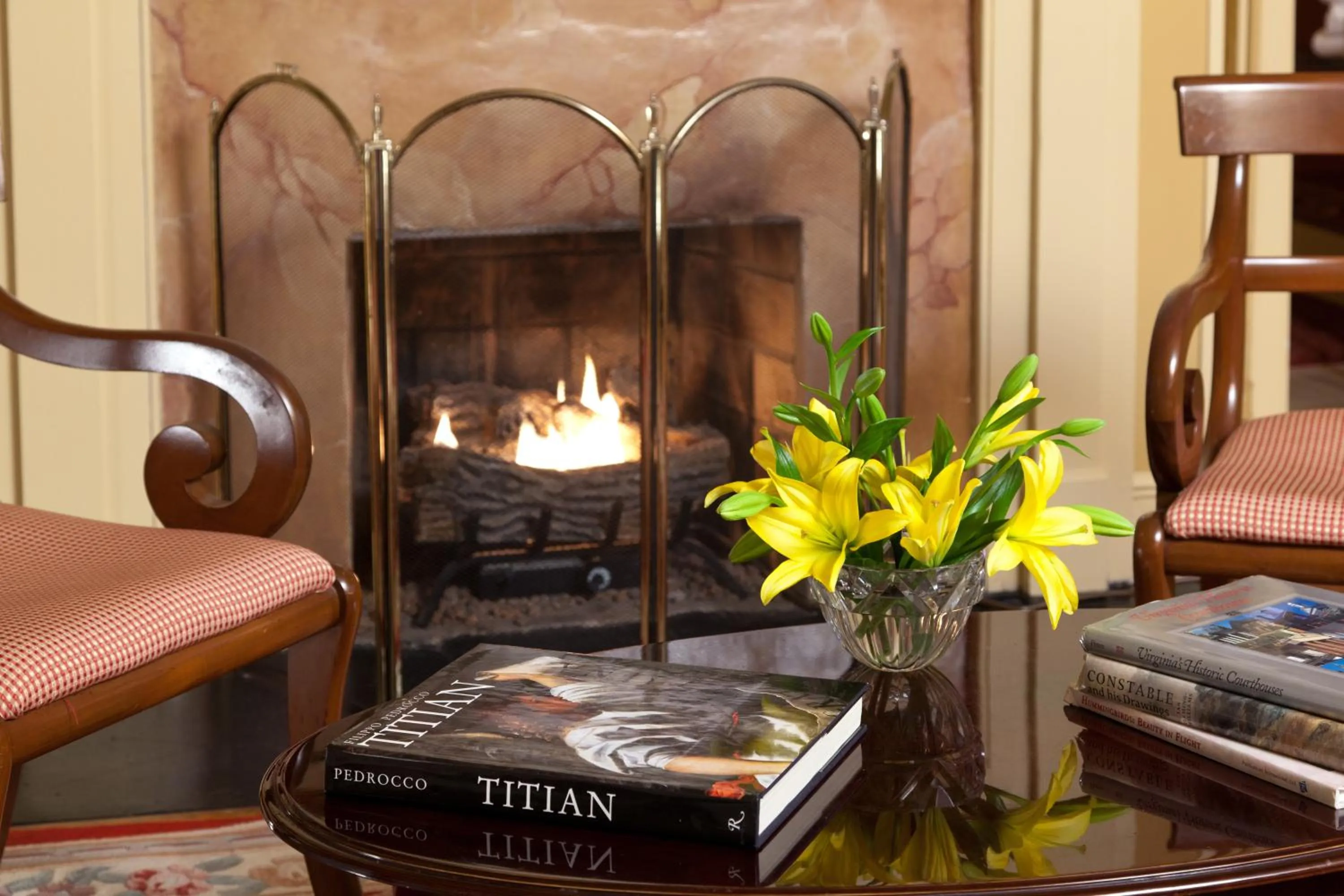Seating area in The Inn & Tavern at Meander