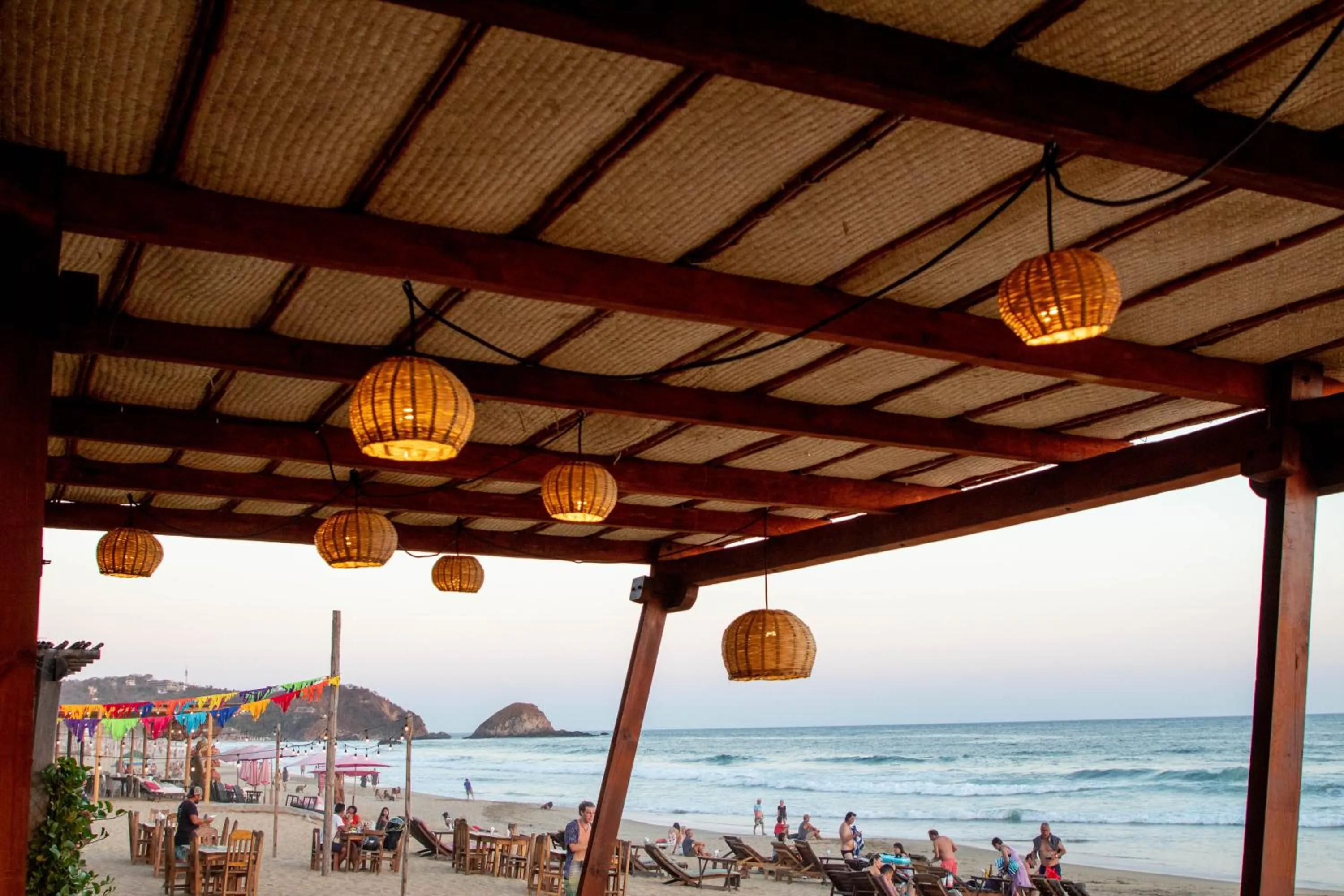 Beach in Hotel Playa Zipolite
