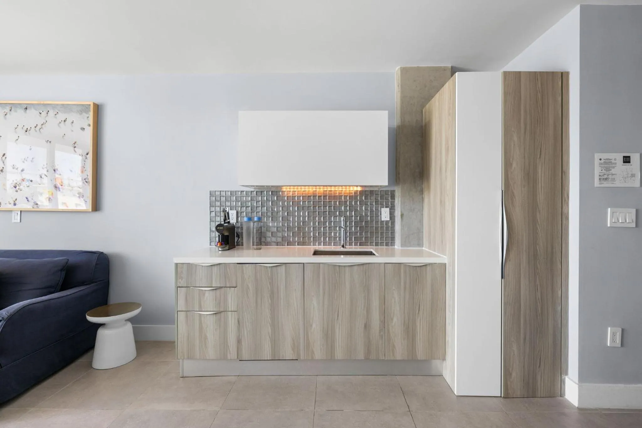 Kitchen or kitchenette in ABAE Hotel by Eskape Collection