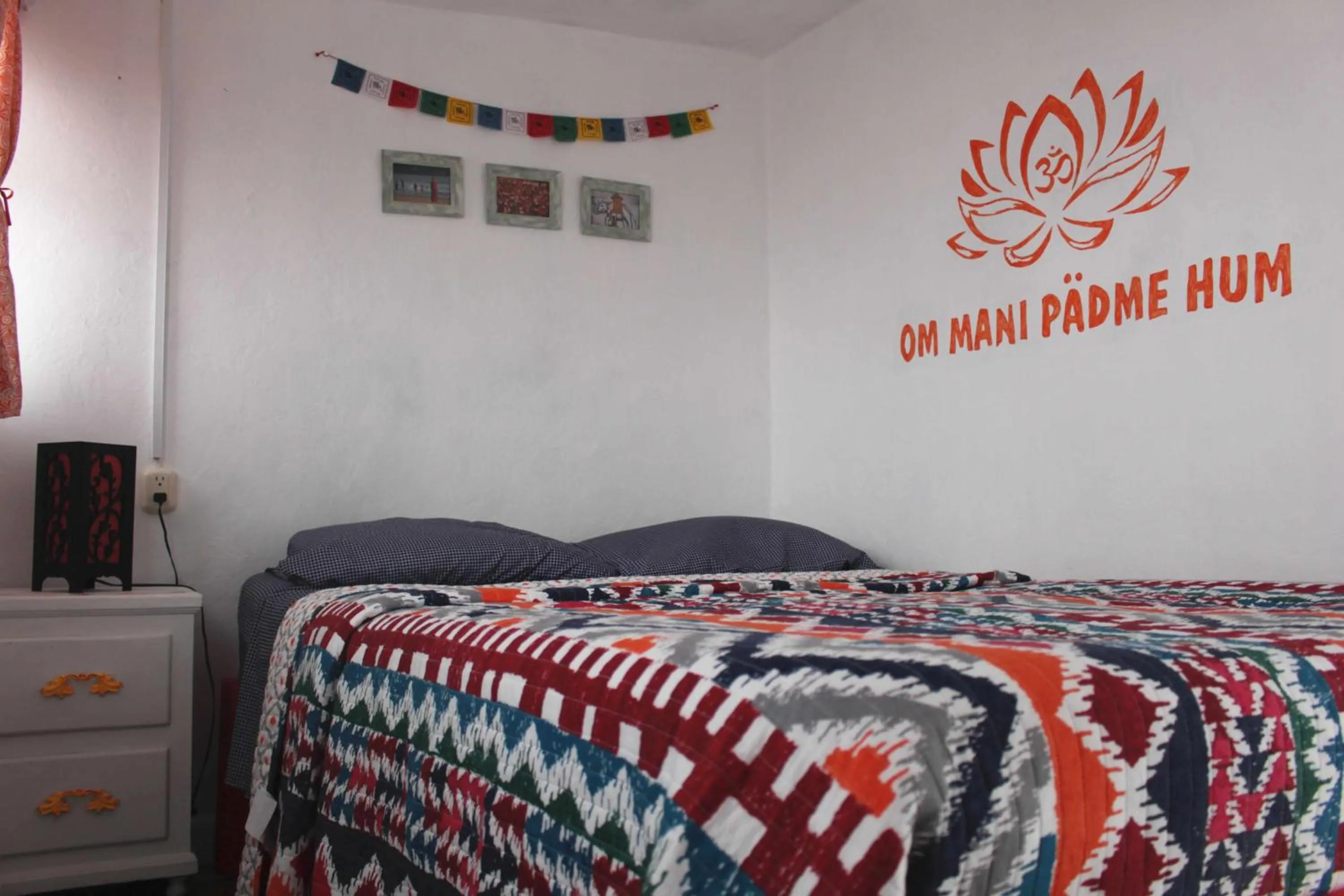Bed in Hostal La Isla