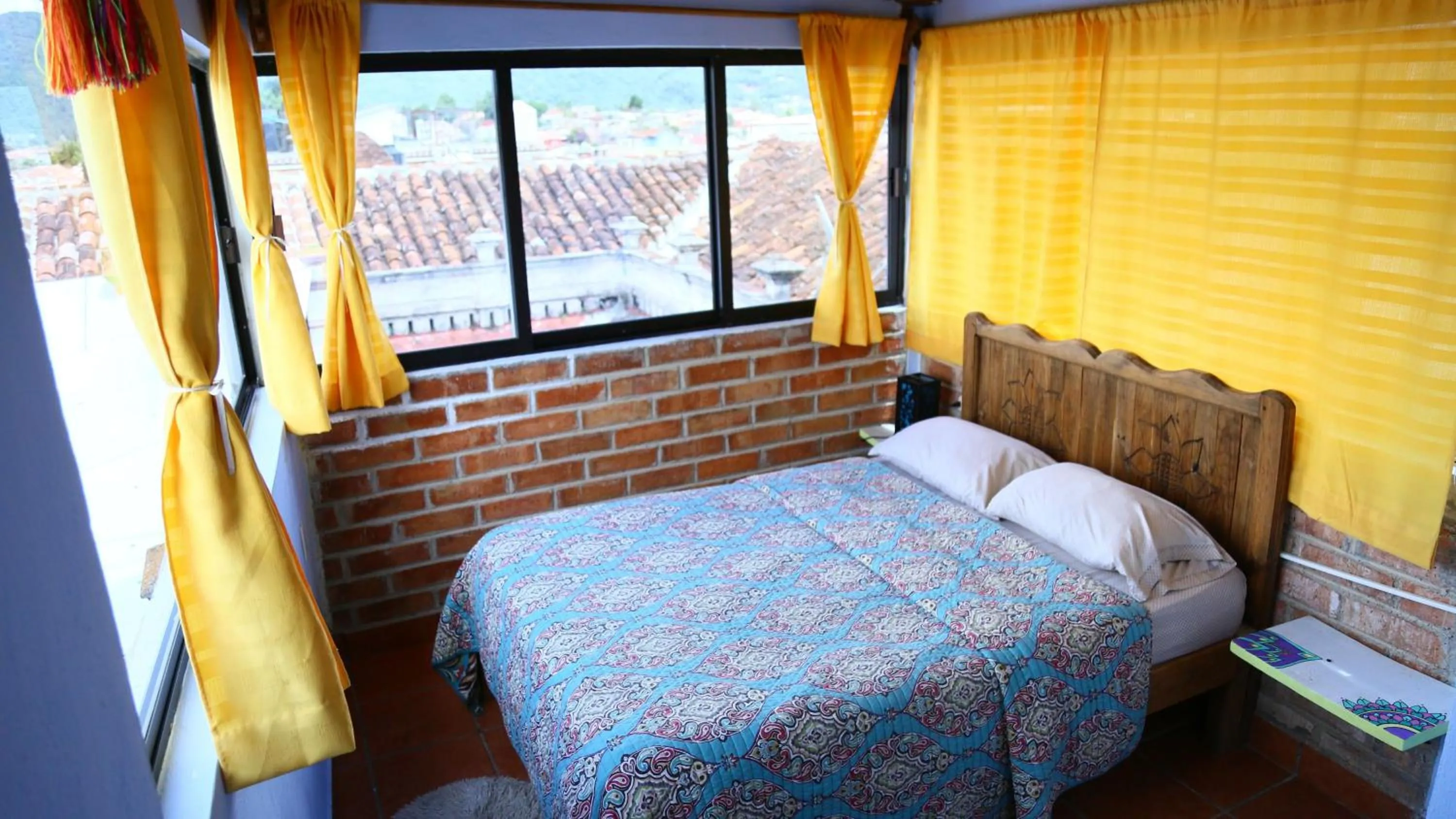 Bed in Hostal La Isla