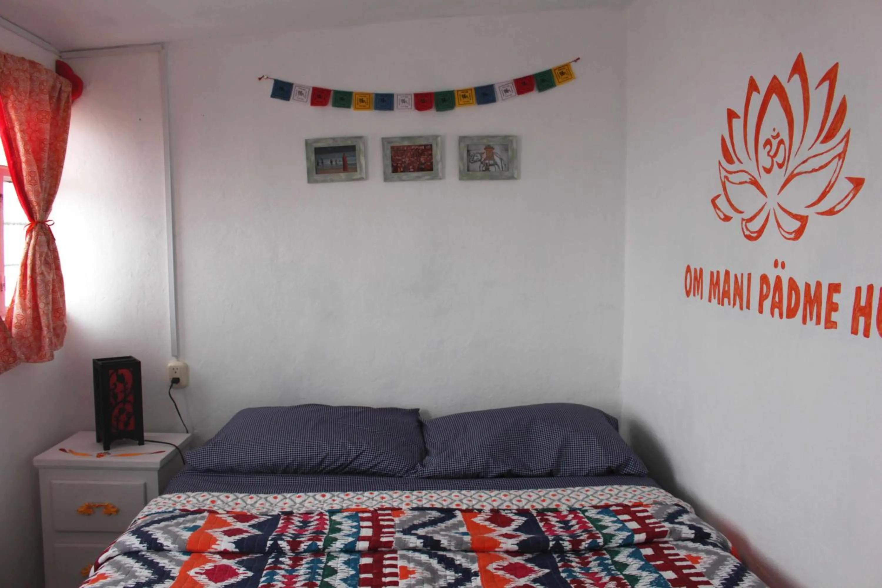 Bed in Hostal La Isla