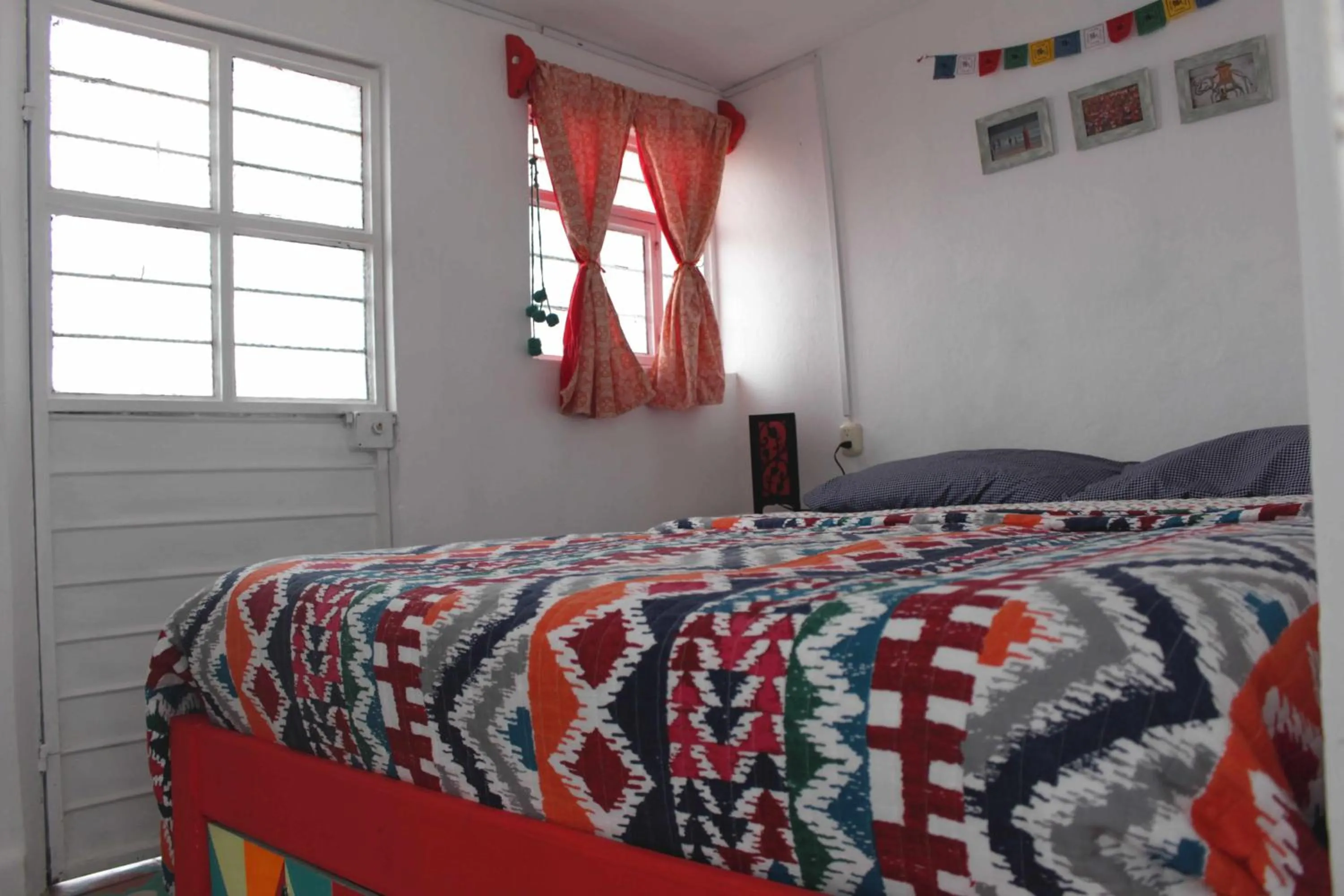Bed in Hostal La Isla