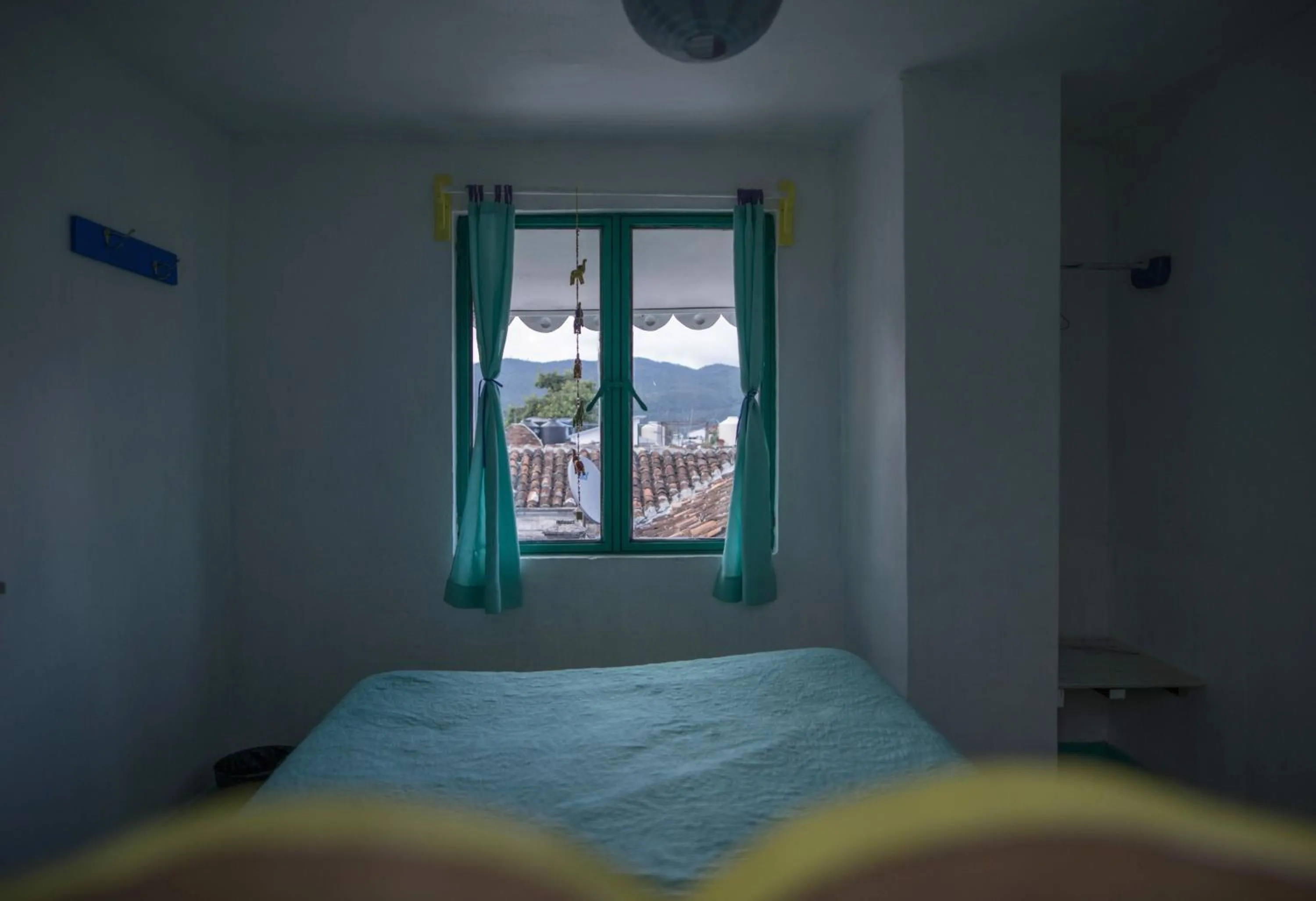 Bed in Hostal La Isla