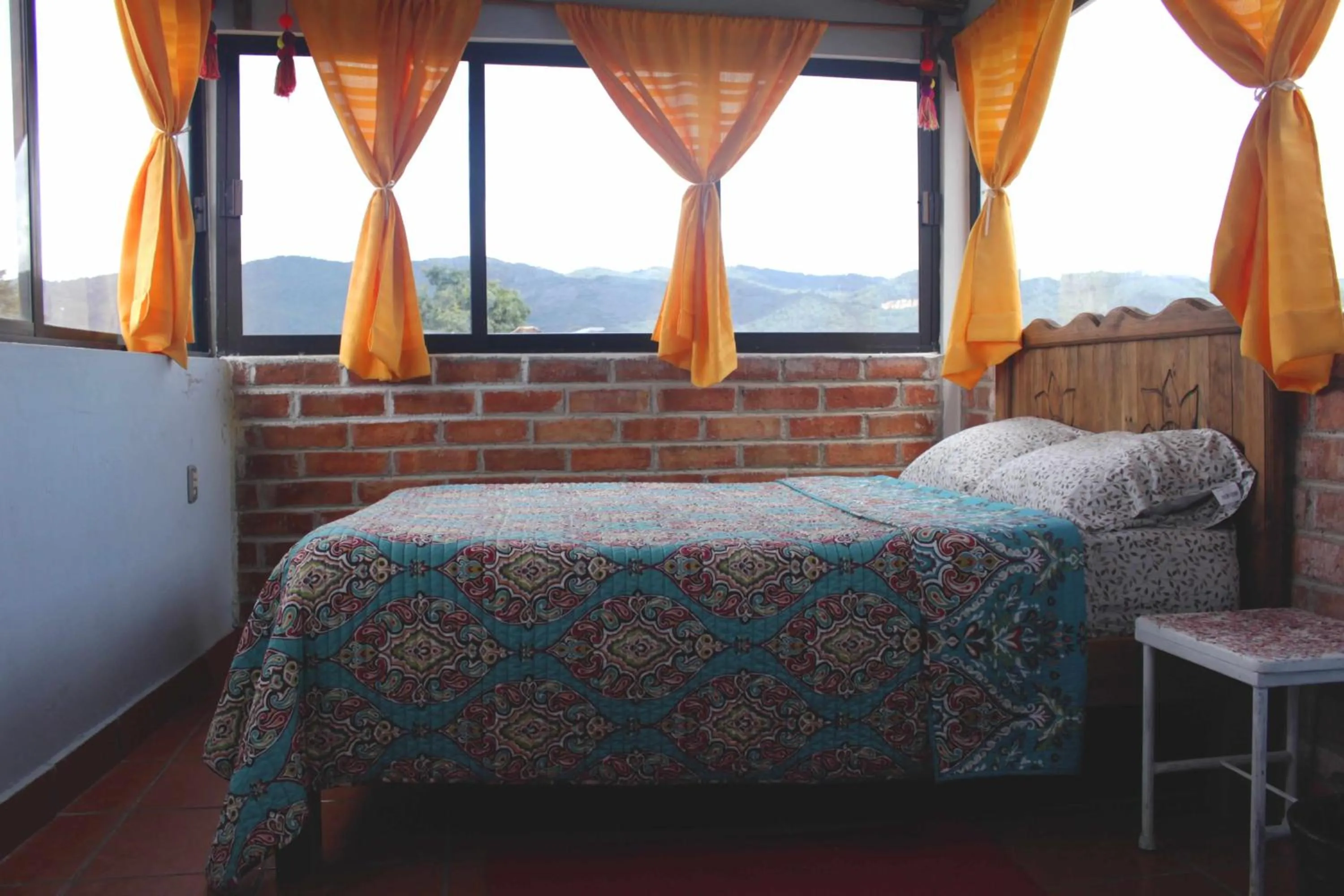 Bed in Hostal La Isla
