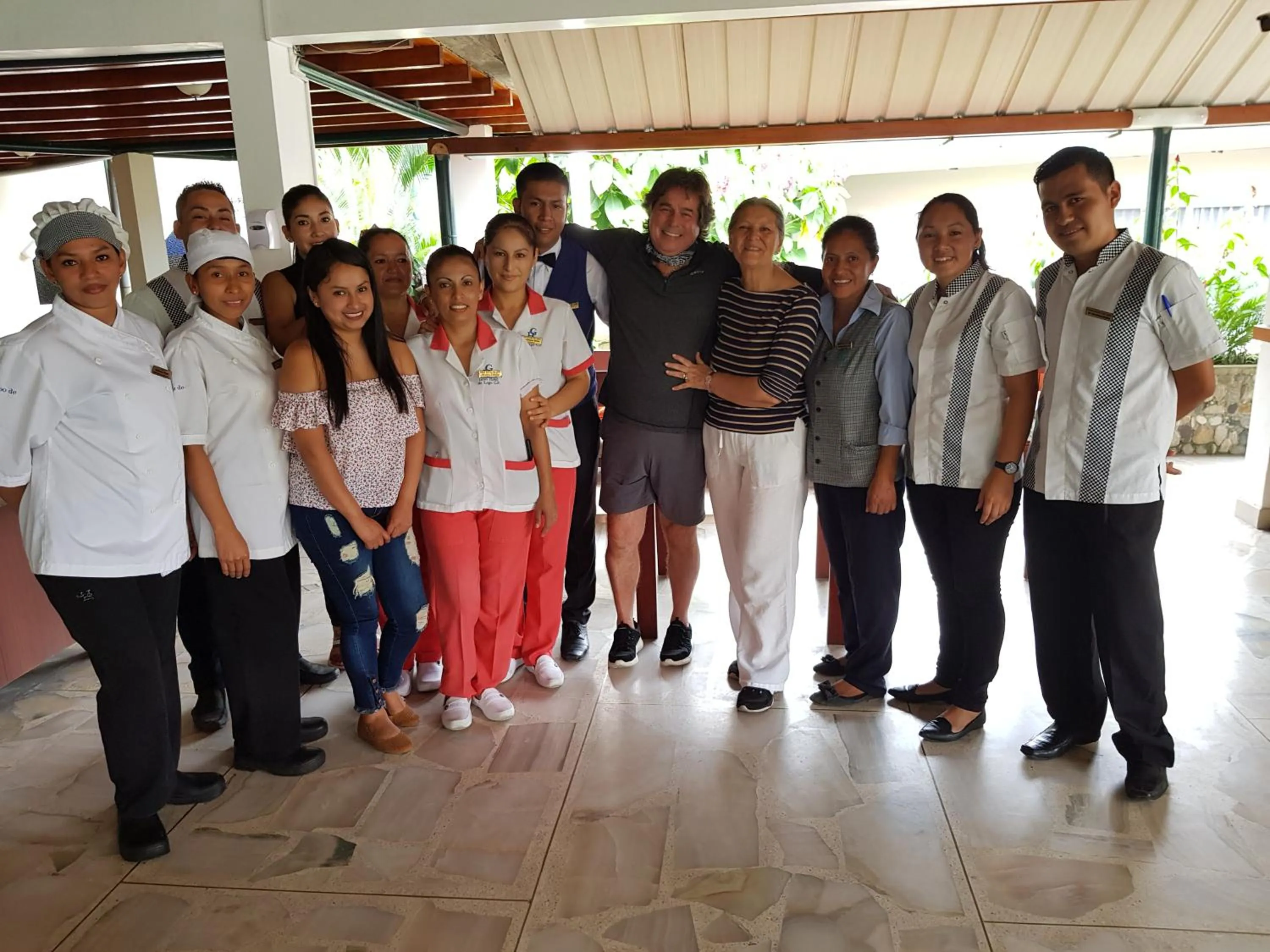 group of guests in Gran Hotel De Lago - Lago Agrio