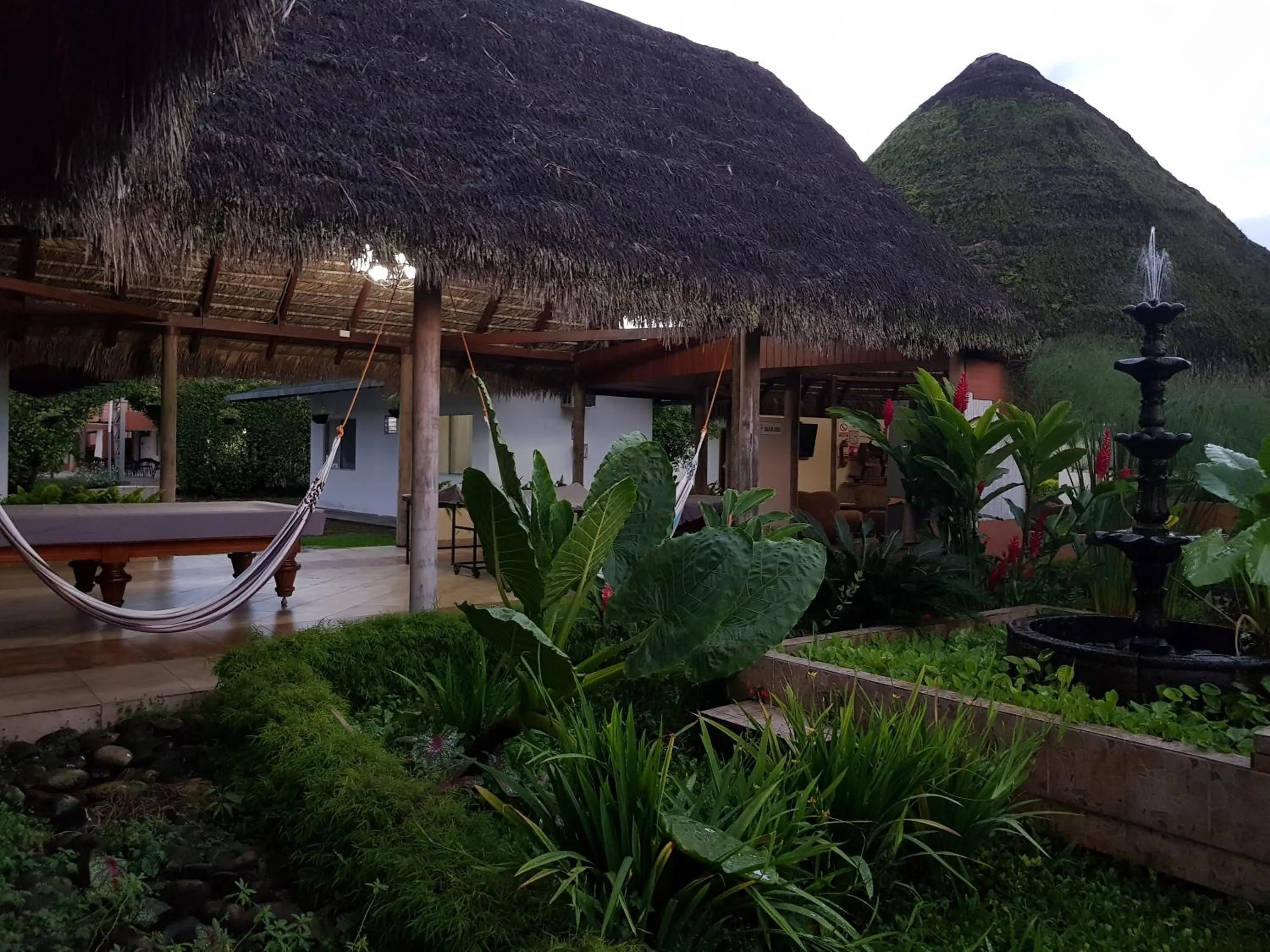 Garden view in Gran Hotel De Lago - Lago Agrio
