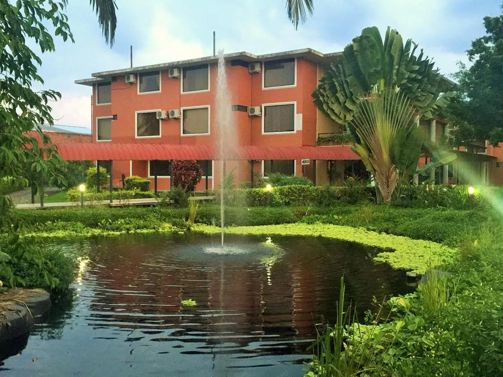 Garden view in Gran Hotel De Lago - Lago Agrio