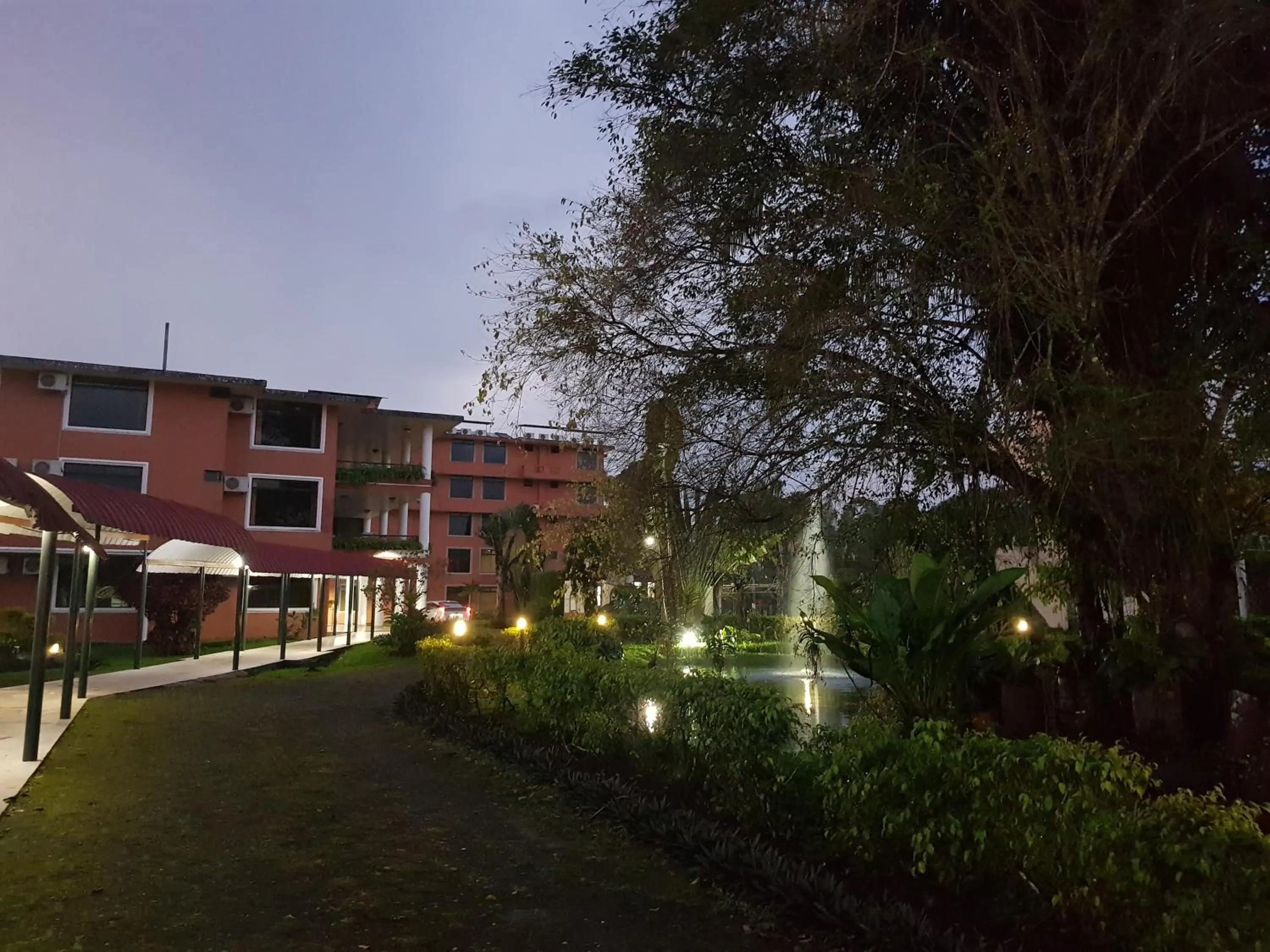 Garden view in Gran Hotel De Lago - Lago Agrio