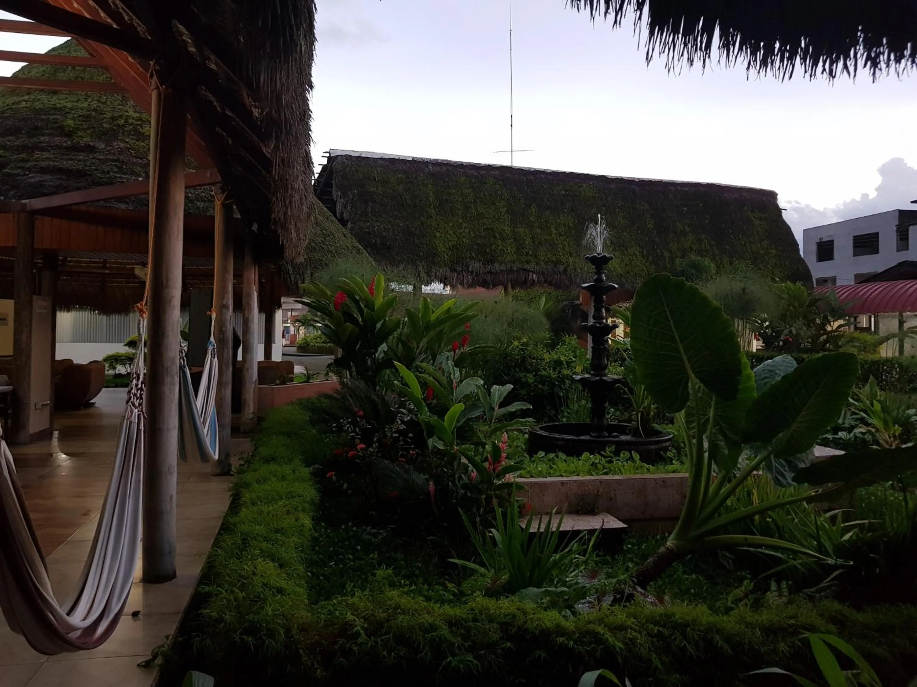 Garden view in Gran Hotel De Lago - Lago Agrio
