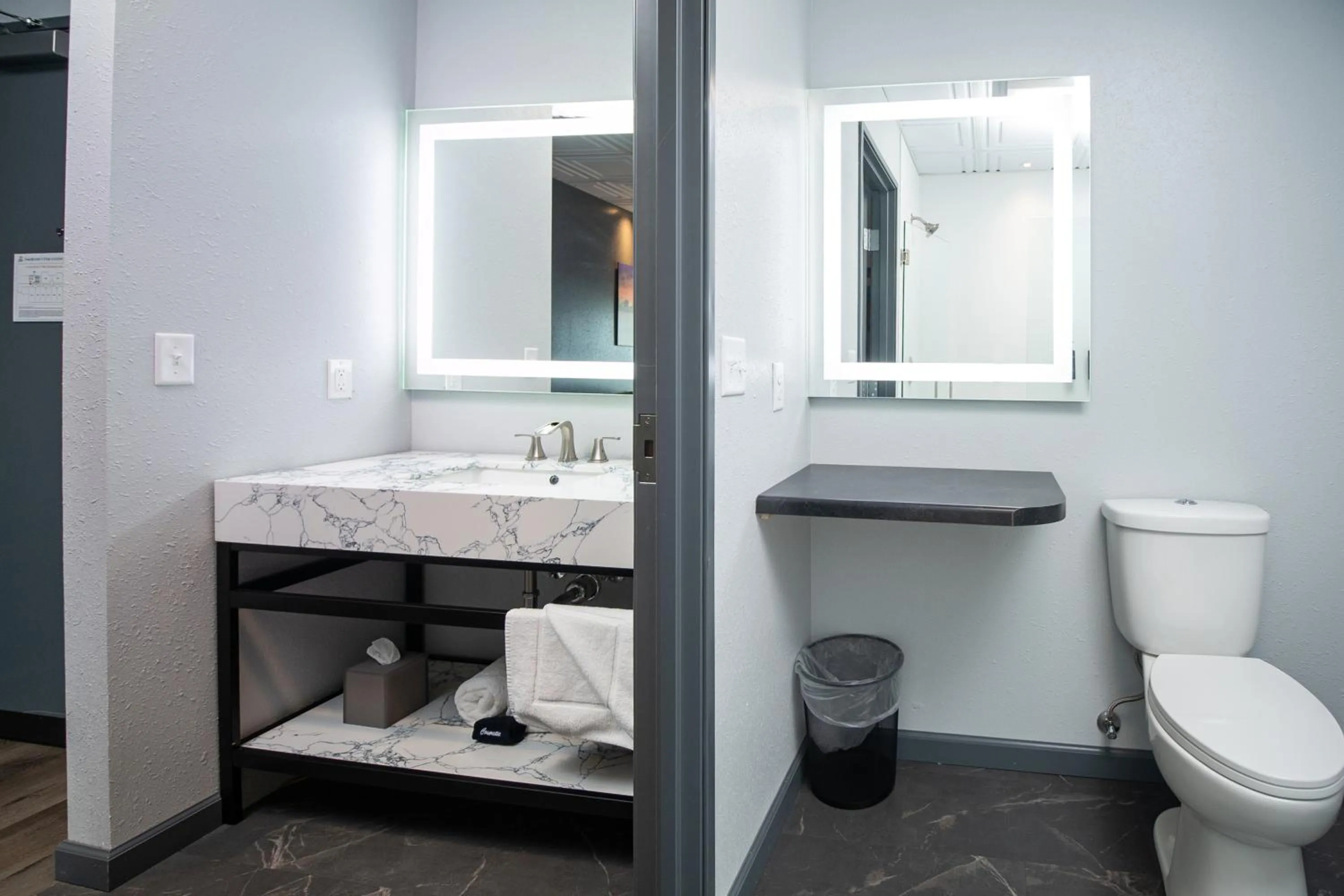 Toilet in Terrace Bay Hotel - Lakefront